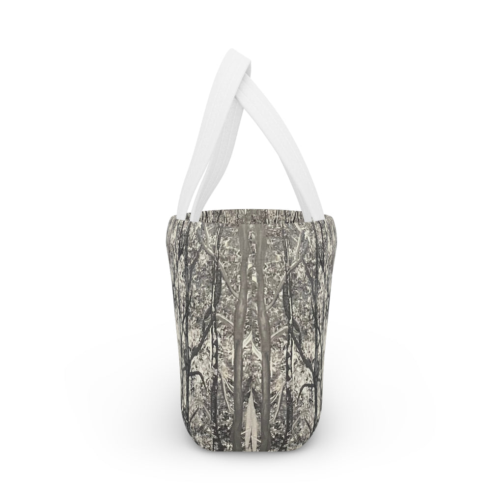 Silver Shadows Lunch Bag — Insulated Tote