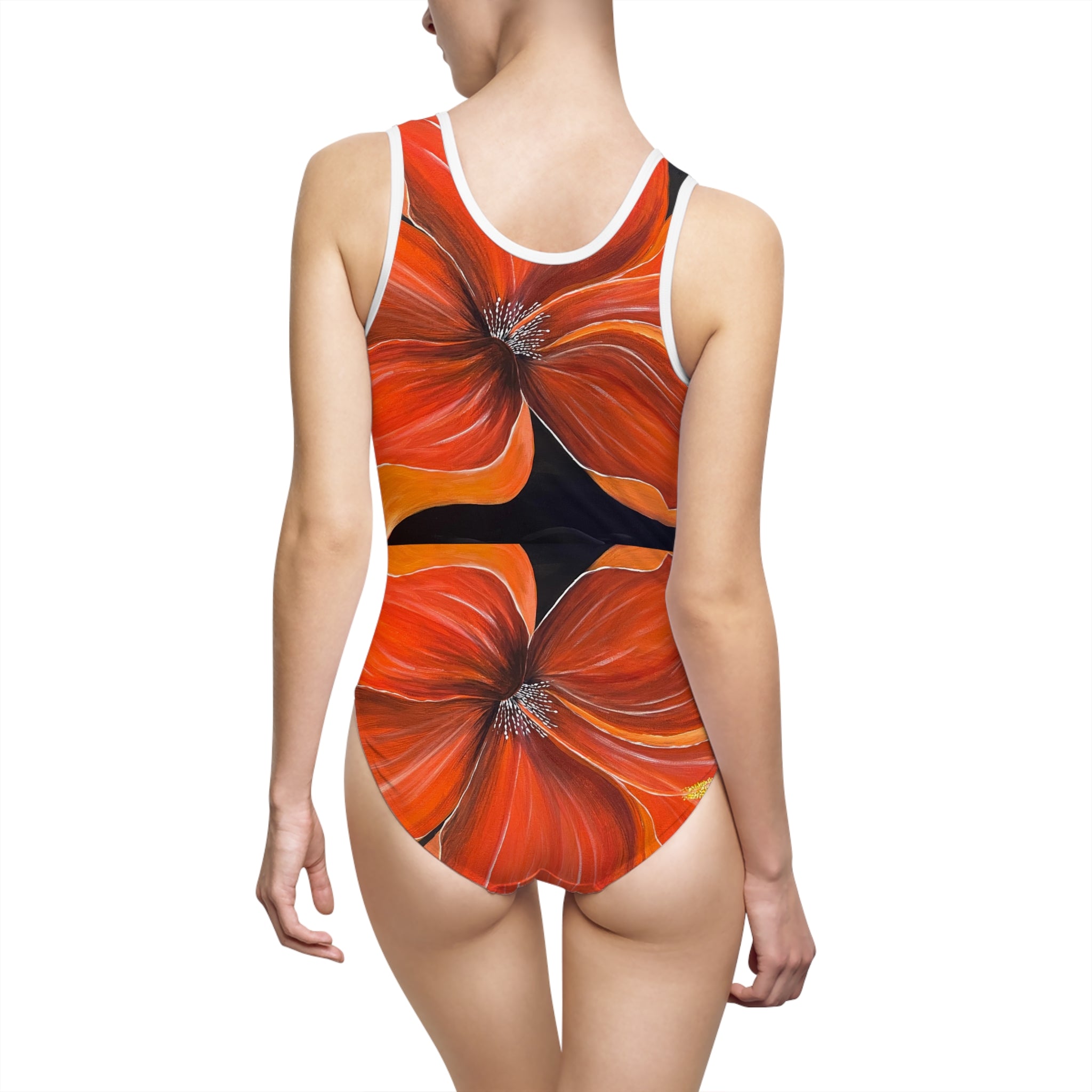 Scarlet Veil Swimsuit One-Piece
