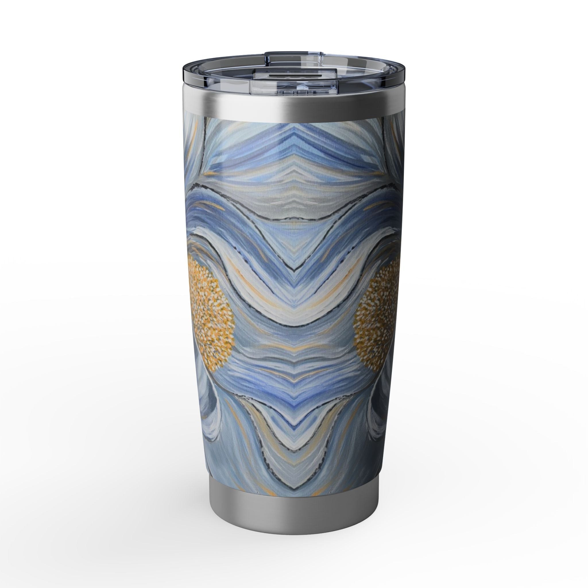 Velvet Current Tumbler | Vagabond 20oz Insulated Drinkware, Summer Travel Mug, Gift for Nature Lovers, Eco-Friendly Hydration