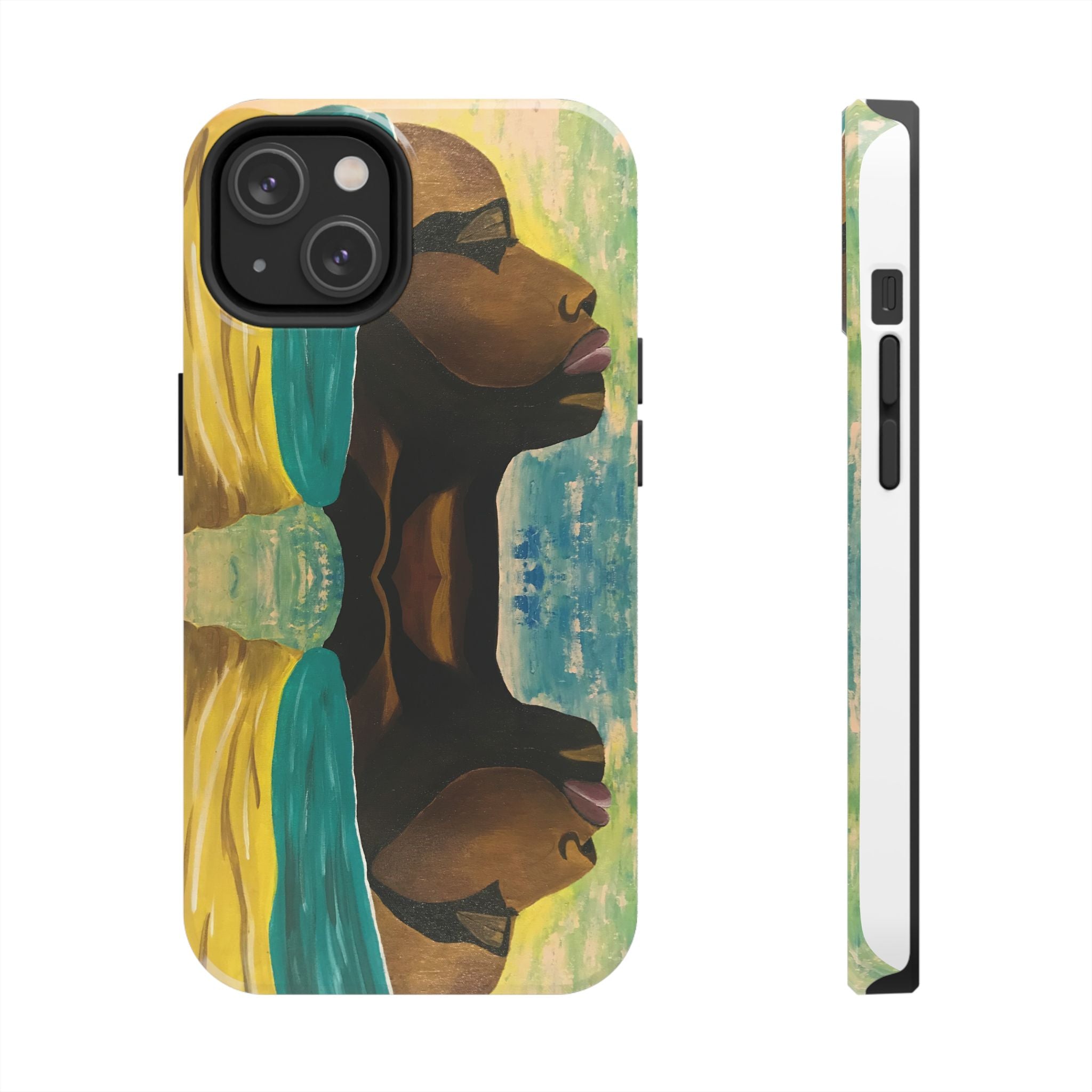 Hues of Heritage Phone Case Hand Painted