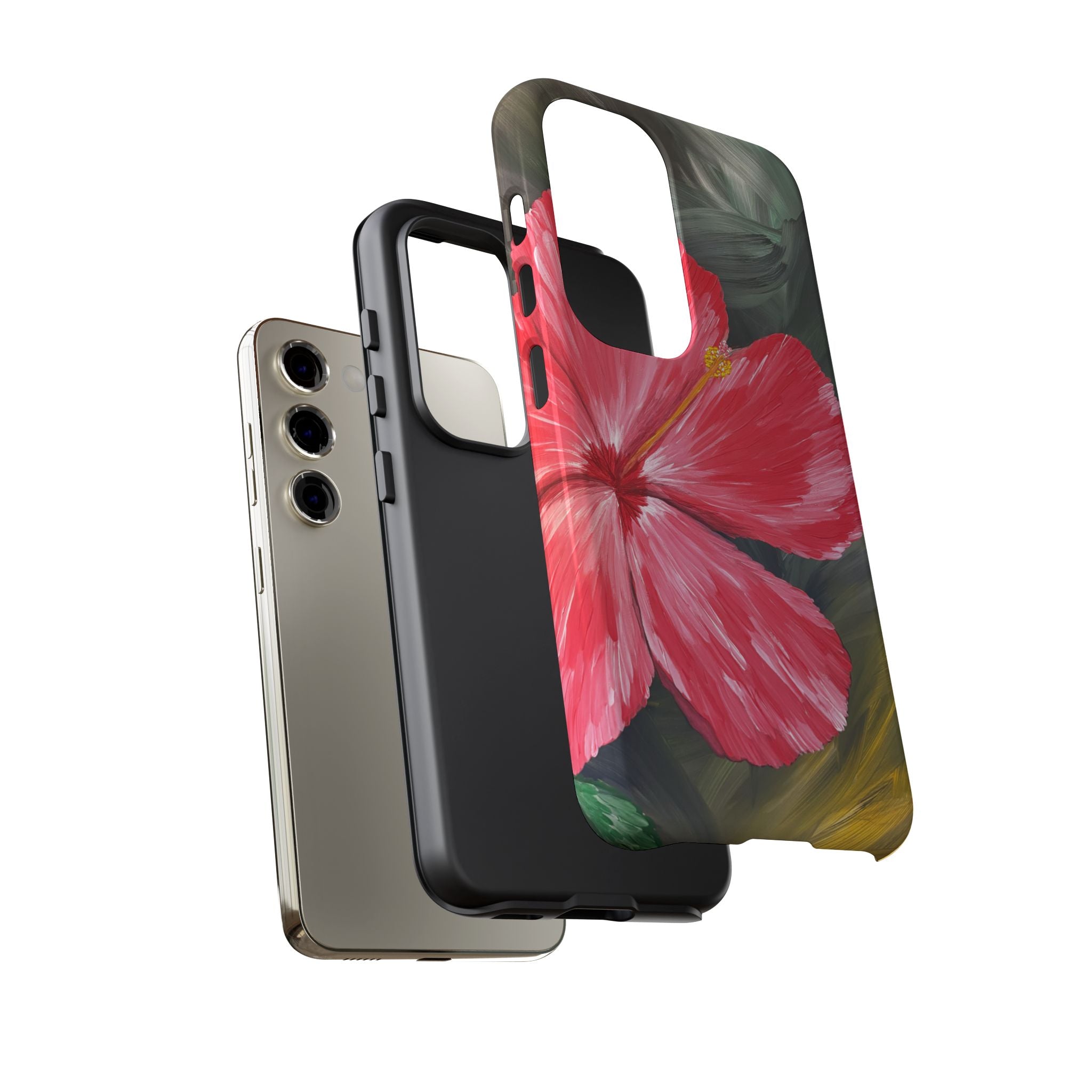 Hibiscus Hues Phone Tough Cases