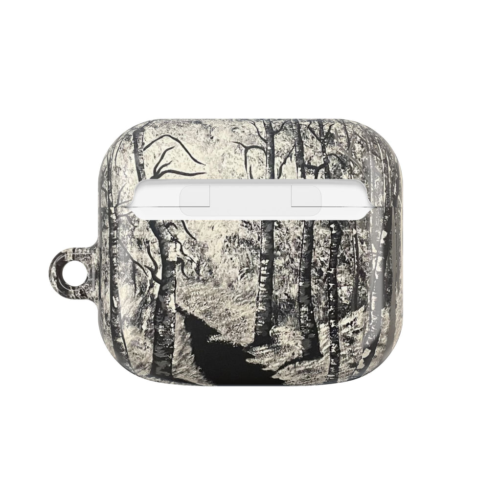 Silver Shadows AirPod Case
