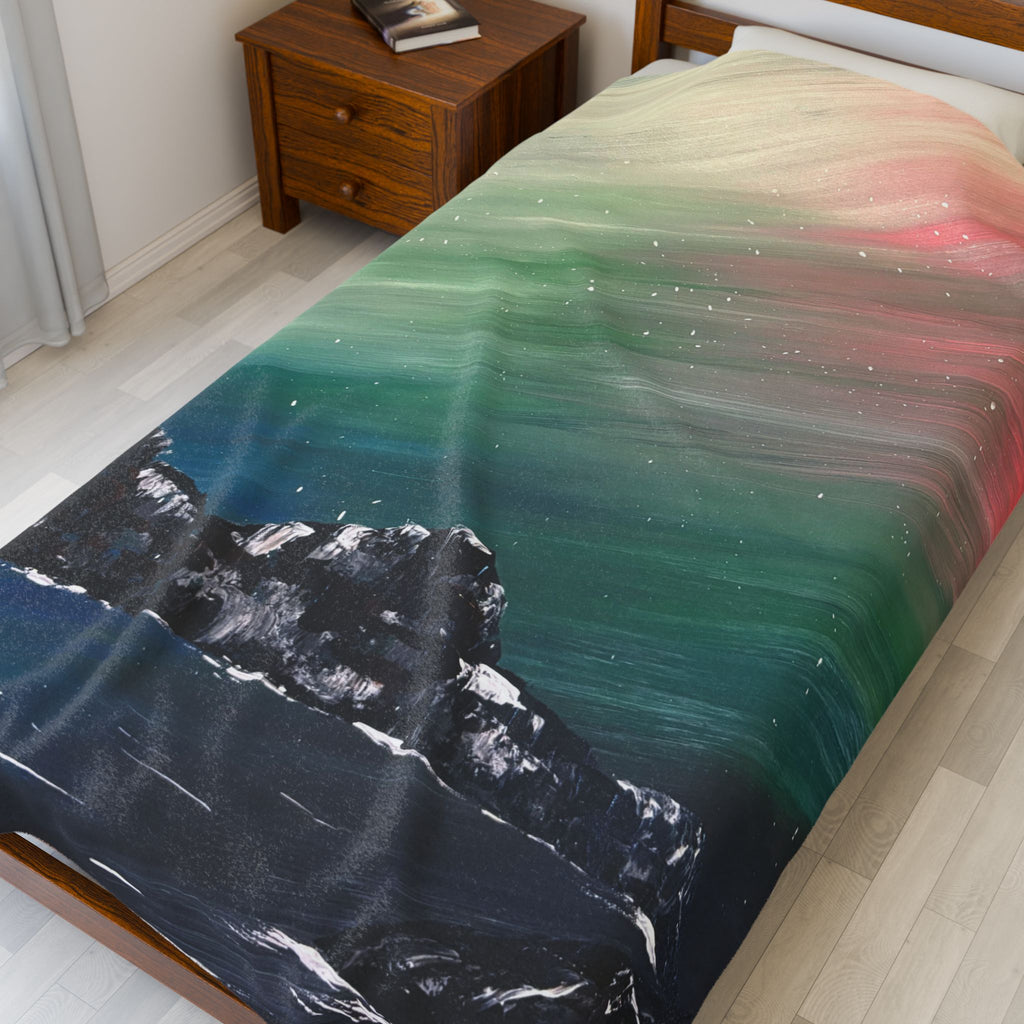 North Sky Plush Blanket Custom Designs Unique