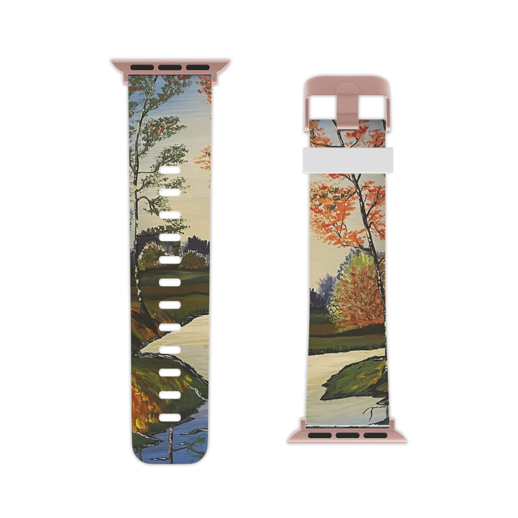 Whispering Birches Watch Band for Apple Watch