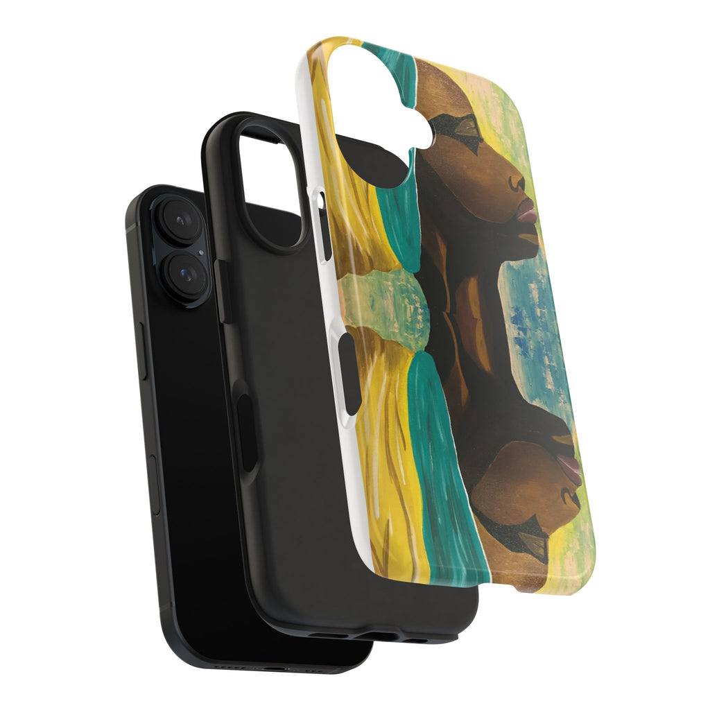 Hues of Heritage Phone Case Hand Painted