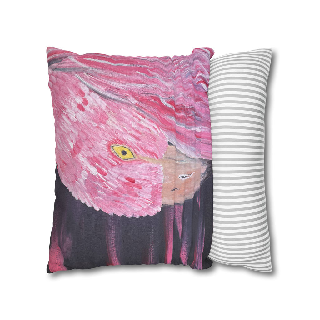 Feathered Grace Square Decorative Pillow Sham