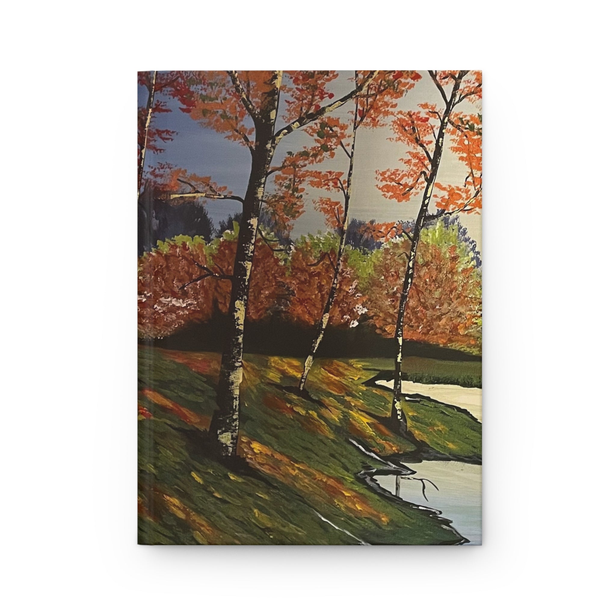 Whispering Birches Hardcover Journal Matte