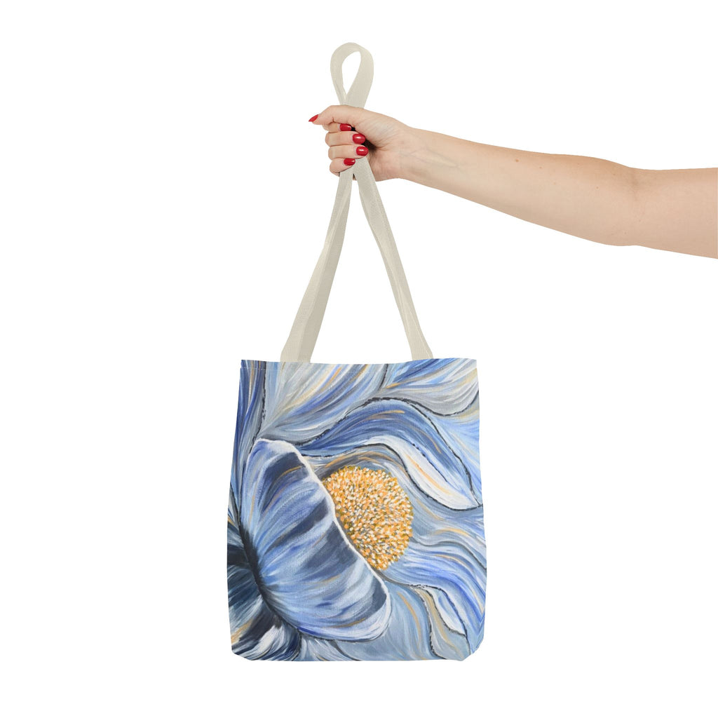 Velvet Current Hand Painted Tote Bag