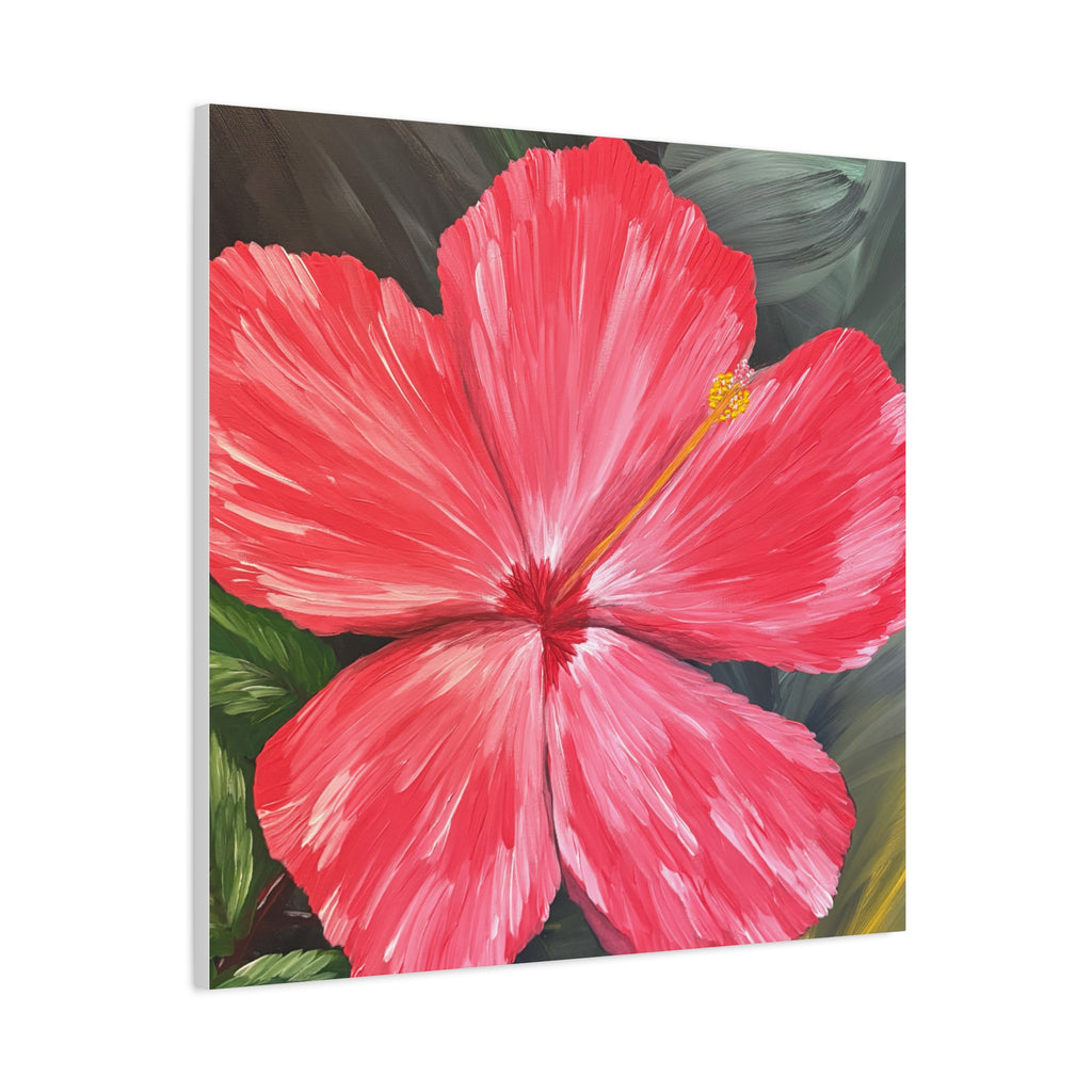 Hibiscus Hues Canvas Wall Art