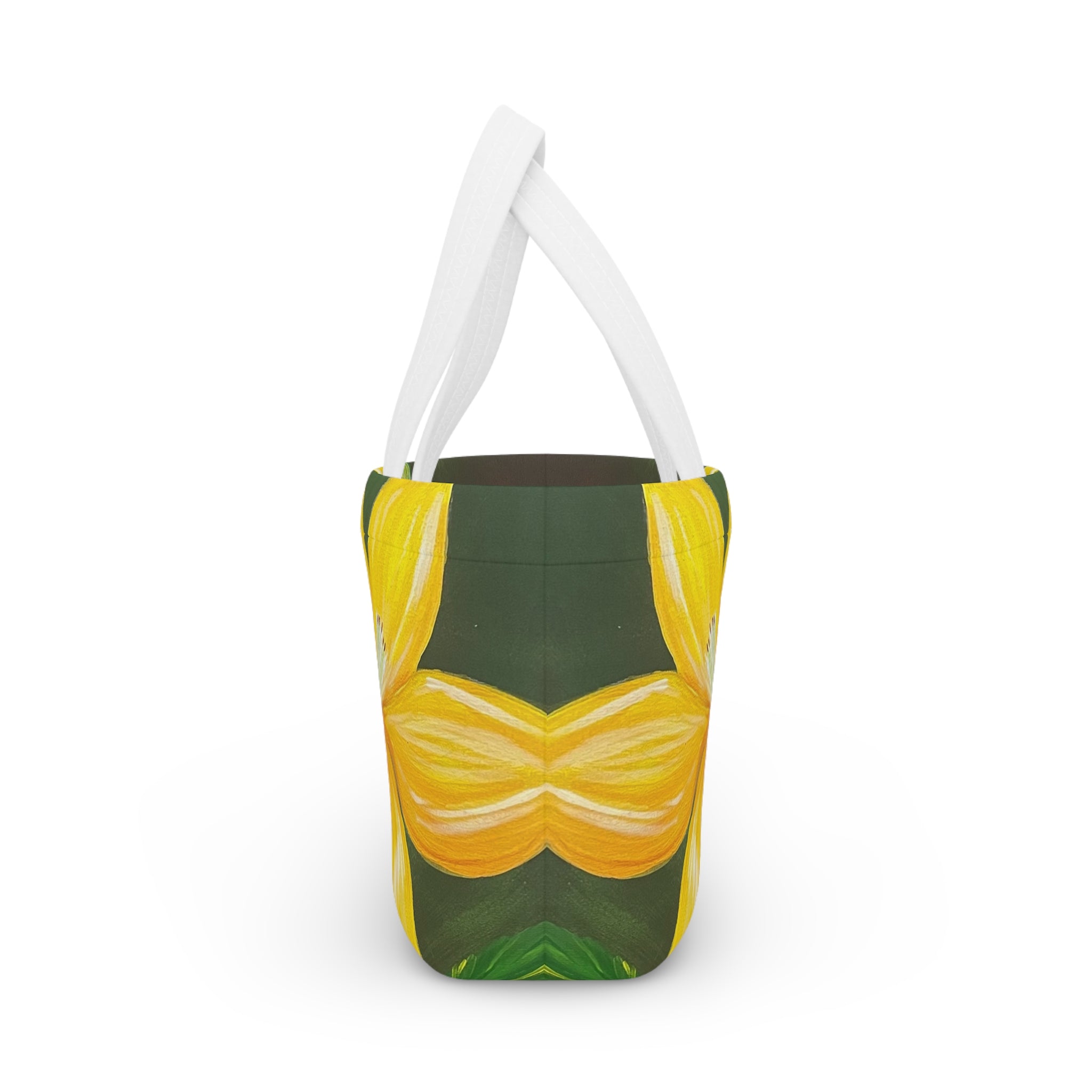 Golden Bloom Insulated Lunch Bag