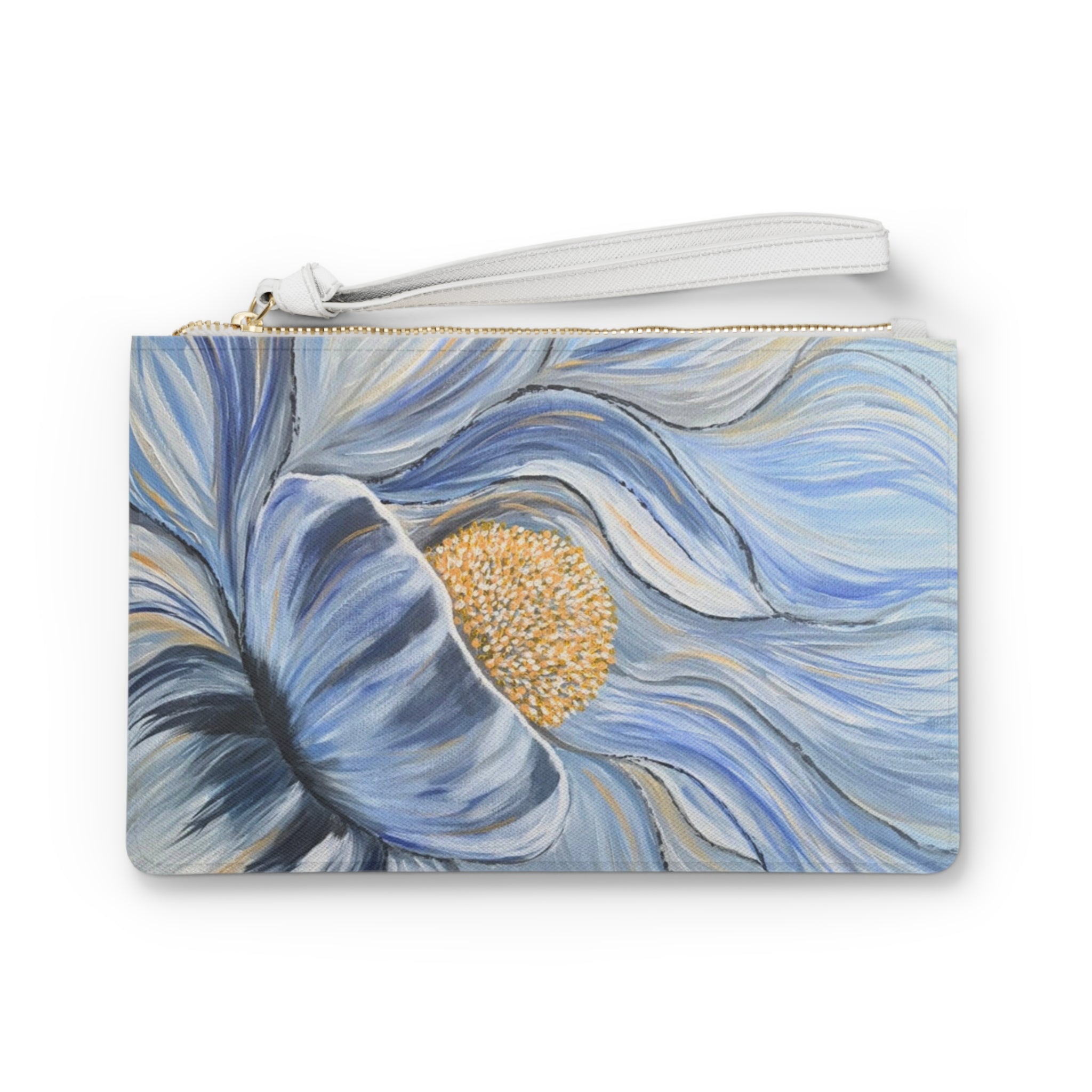 Velvet Current Clutch Bag - Makeup Bag