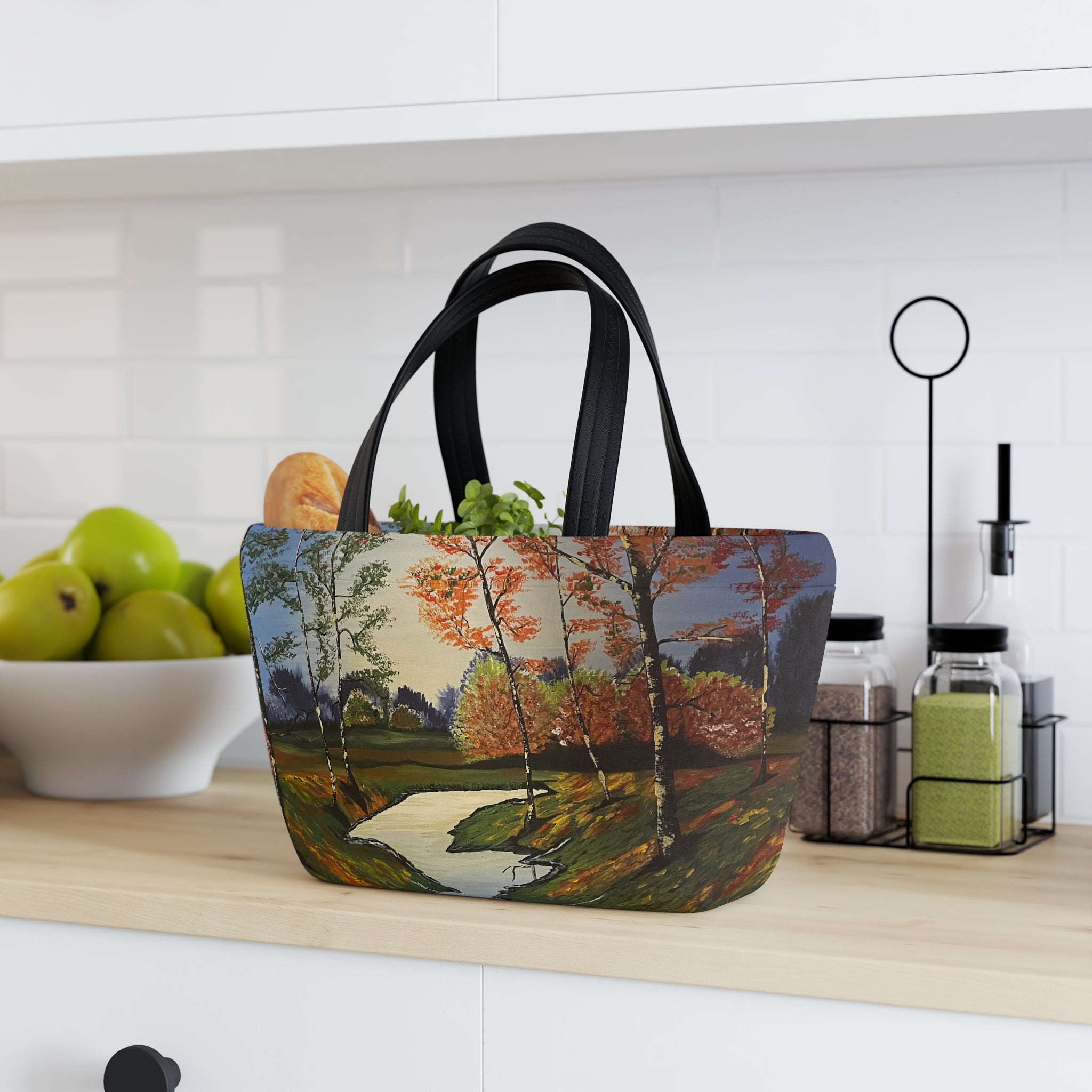 Whispering Birches Insulated Lunch Bag