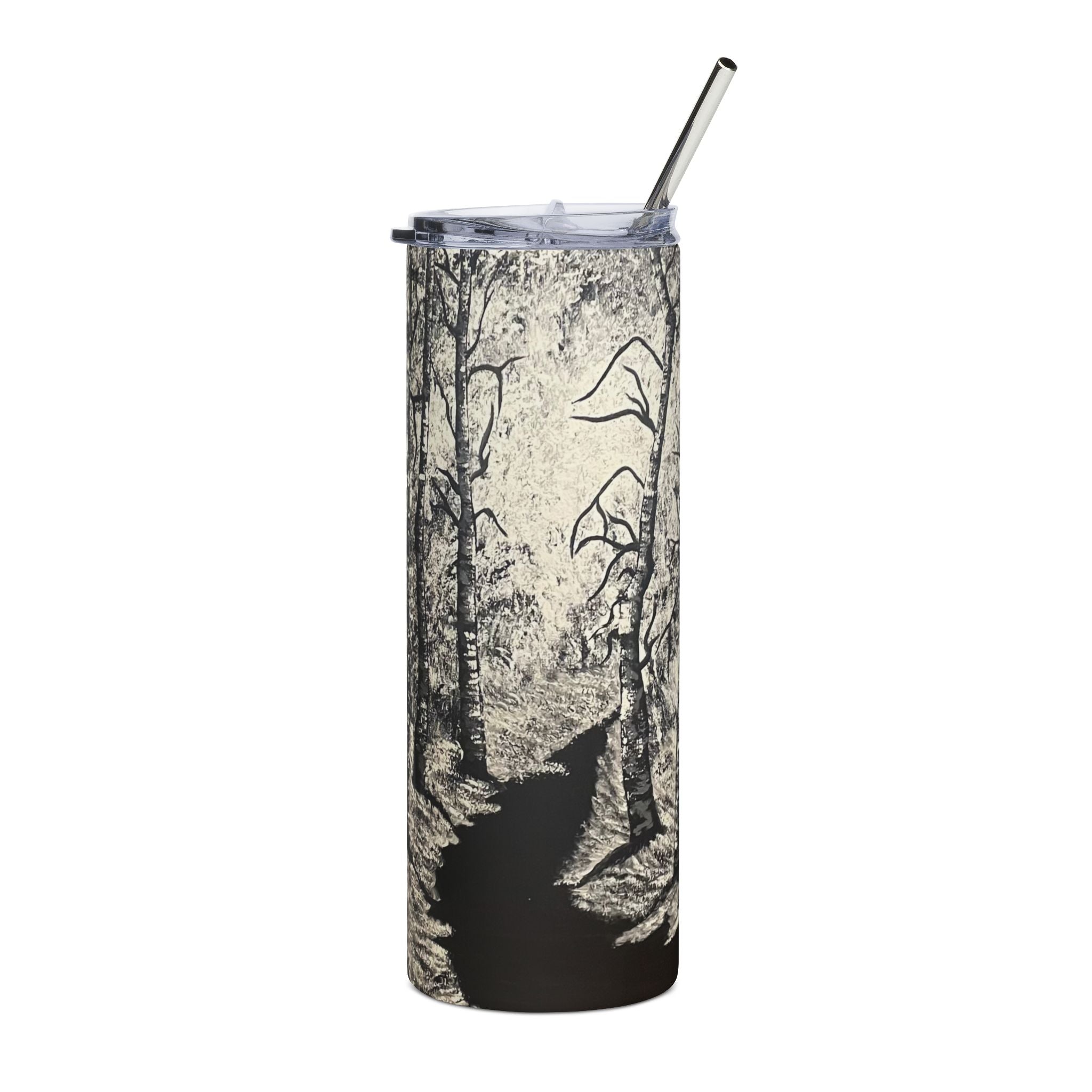 Silver Shadows 20oz Stainless Steel Tumbler