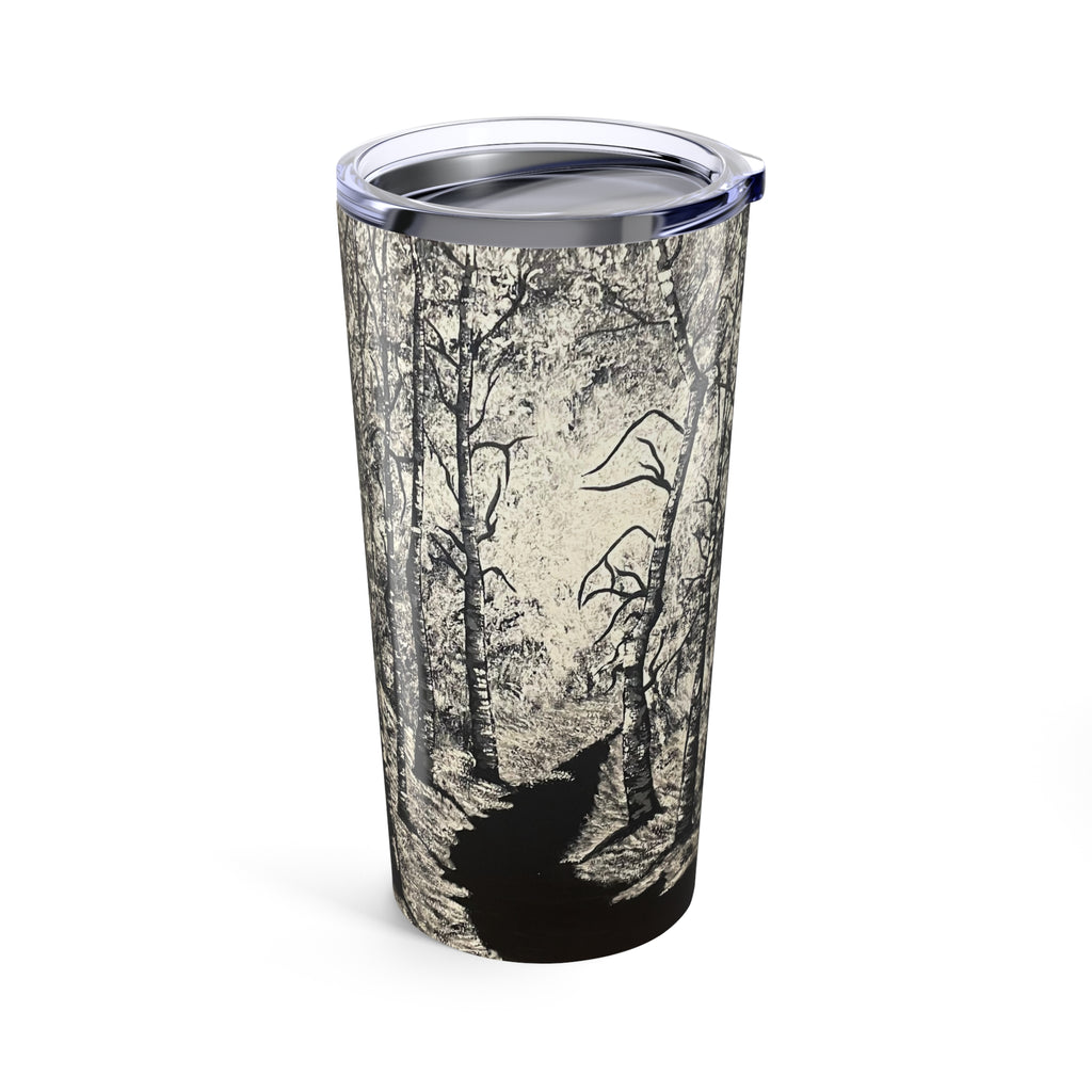 Silver Shadows 20oz Artistic Tumbler