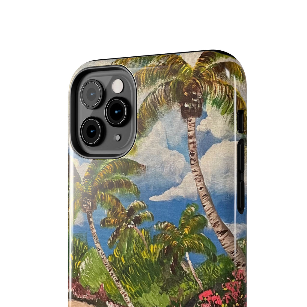 Blooming Paradise Phone Case Hand Painted Unique Designs