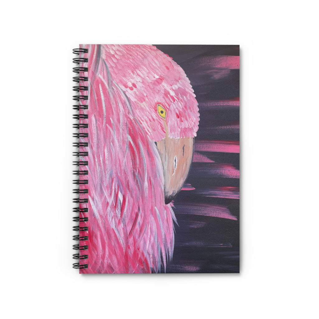 Feathered Grace Spiral Notebook