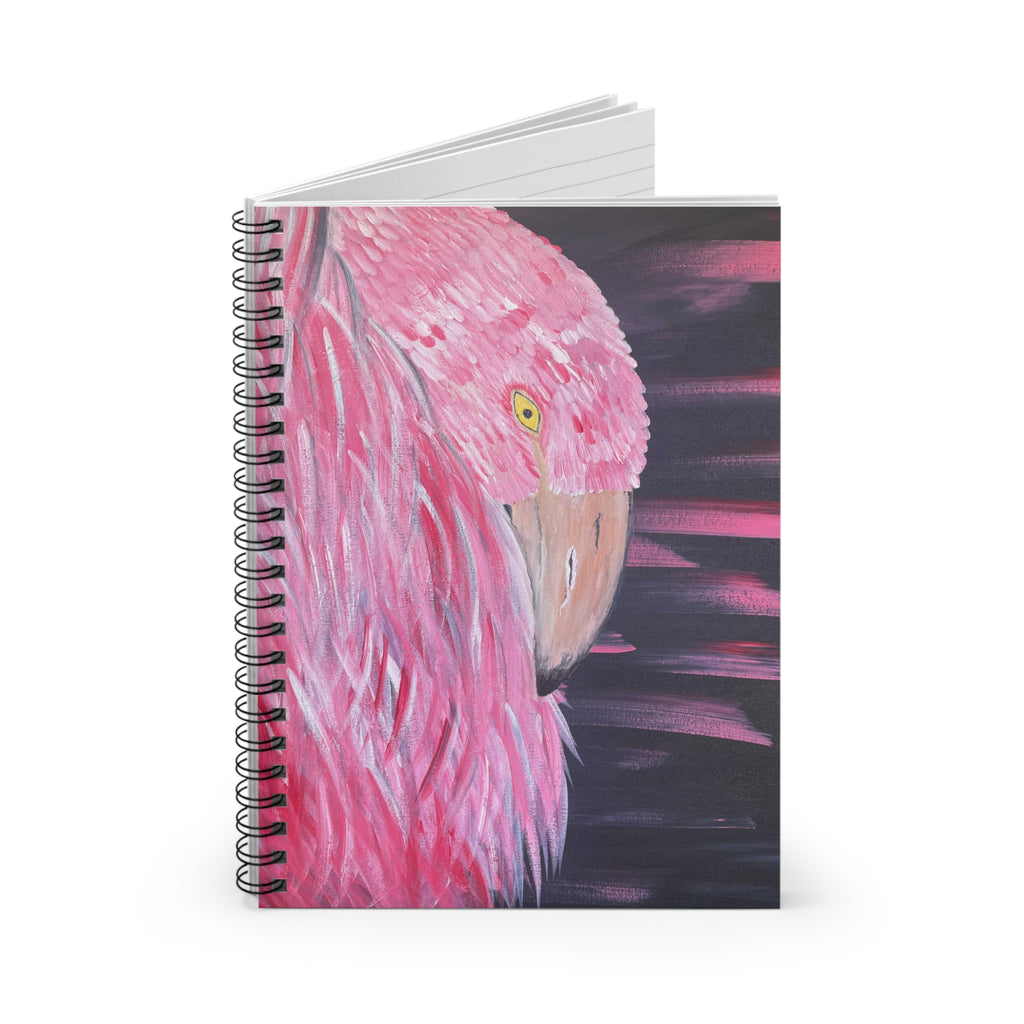 Feathered Grace Spiral Notebook