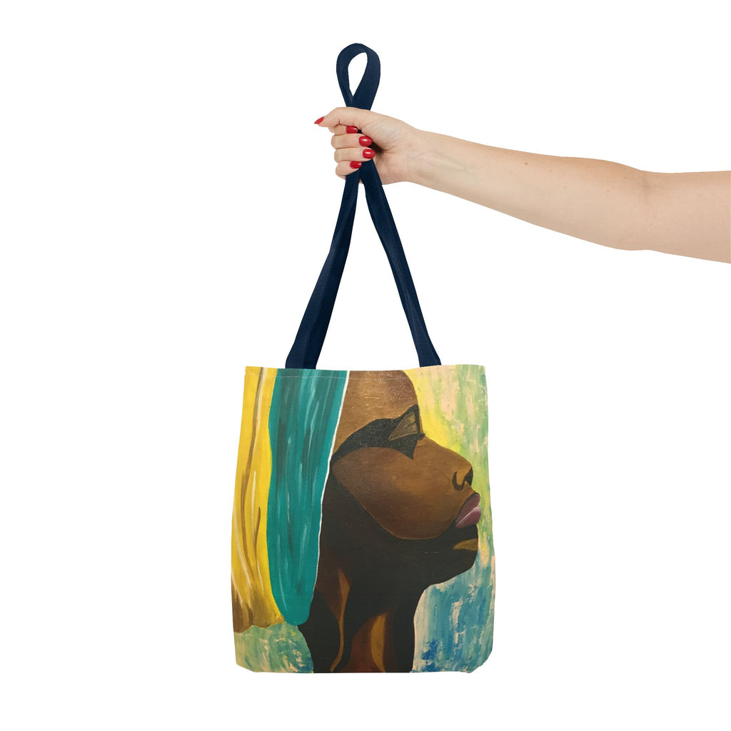 Hues of Heritage Hand Painted Tote Bag