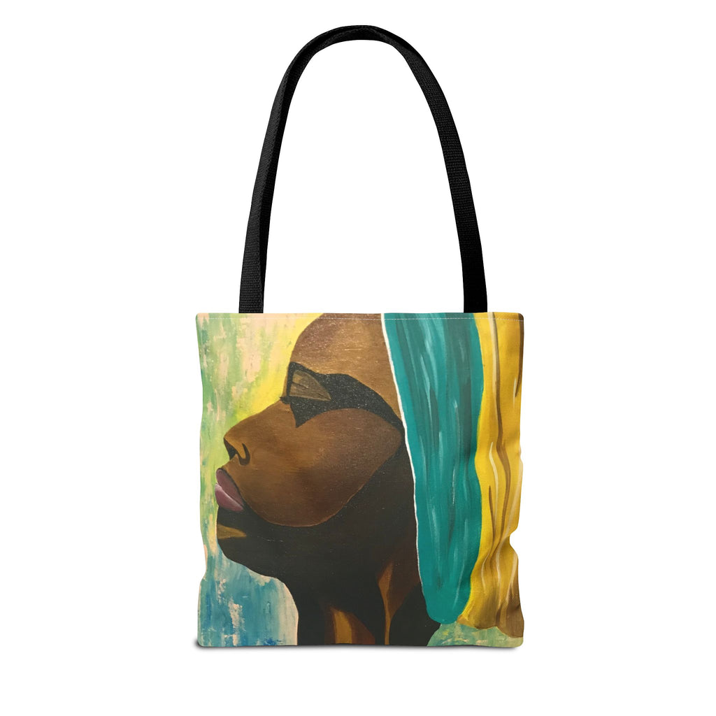 Hues of Heritage Hand Painted Tote Bag