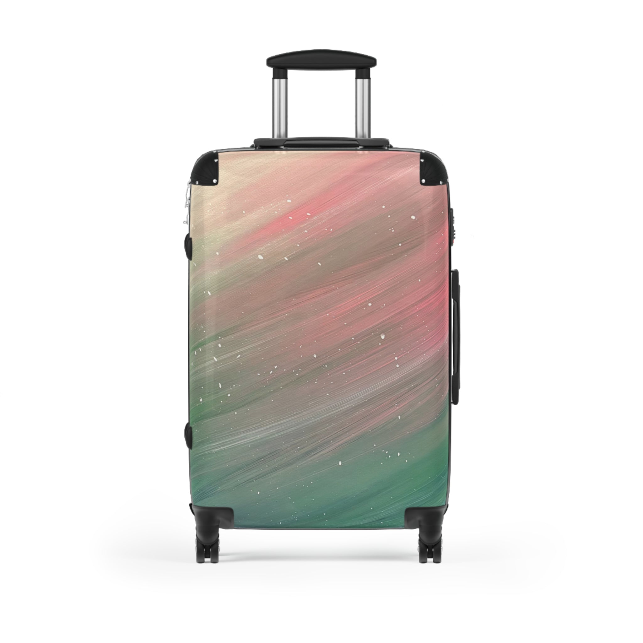 North Sky Handprinted Colorful Suitcase