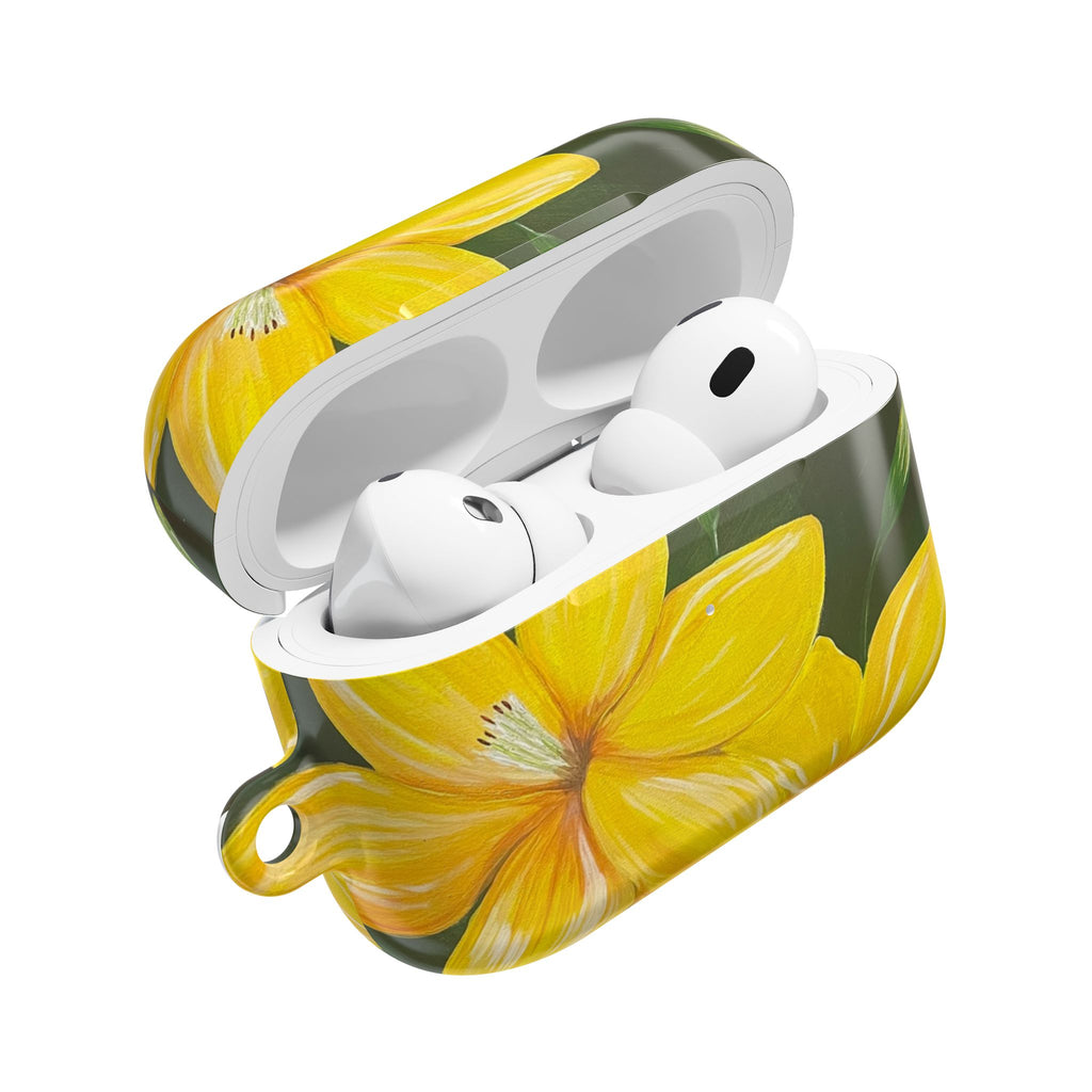 Golden Bloom AirPod Case