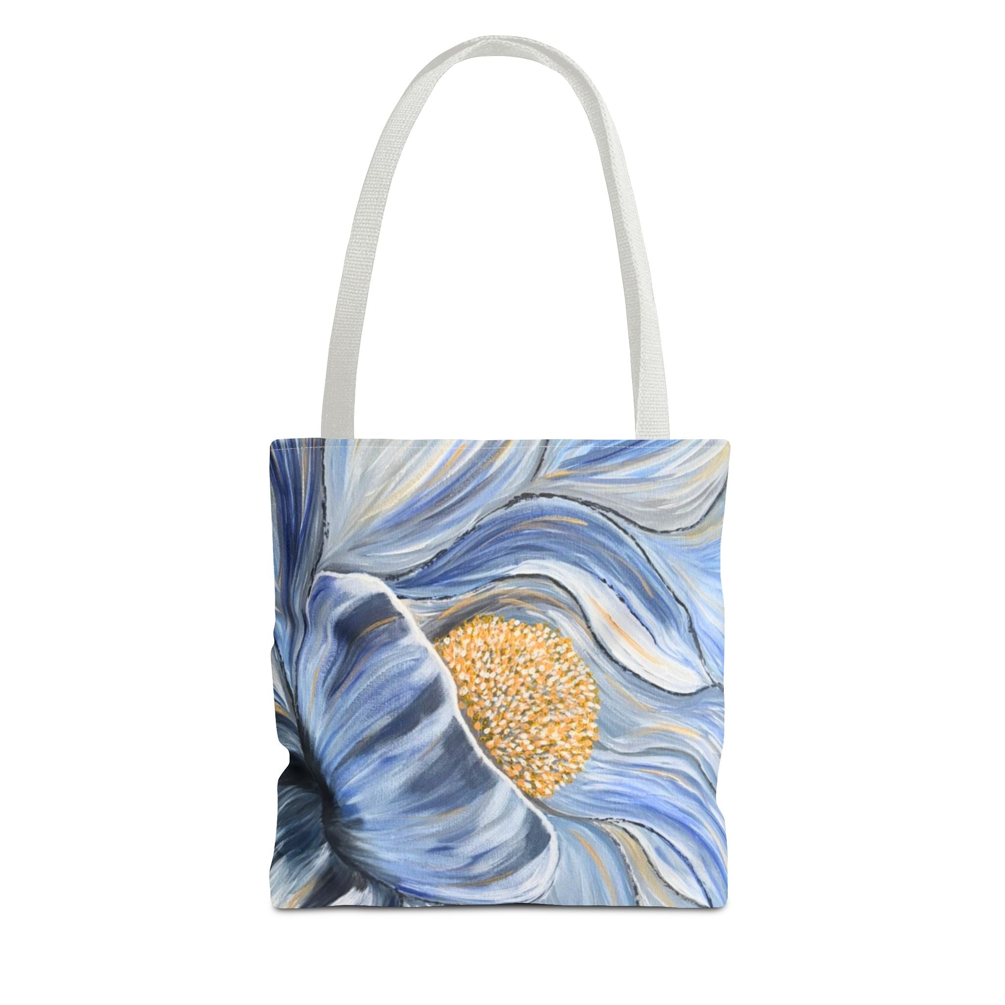 Velvet Current Hand Painted Tote Bag