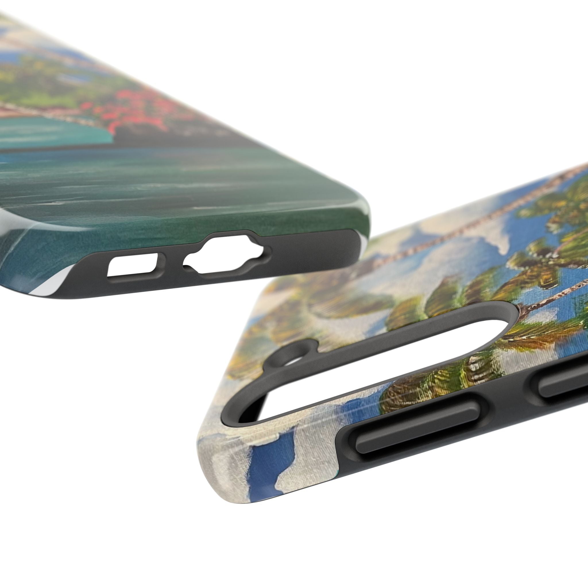 Blooming Paradise Phone Case Hand Painted Unique Designs