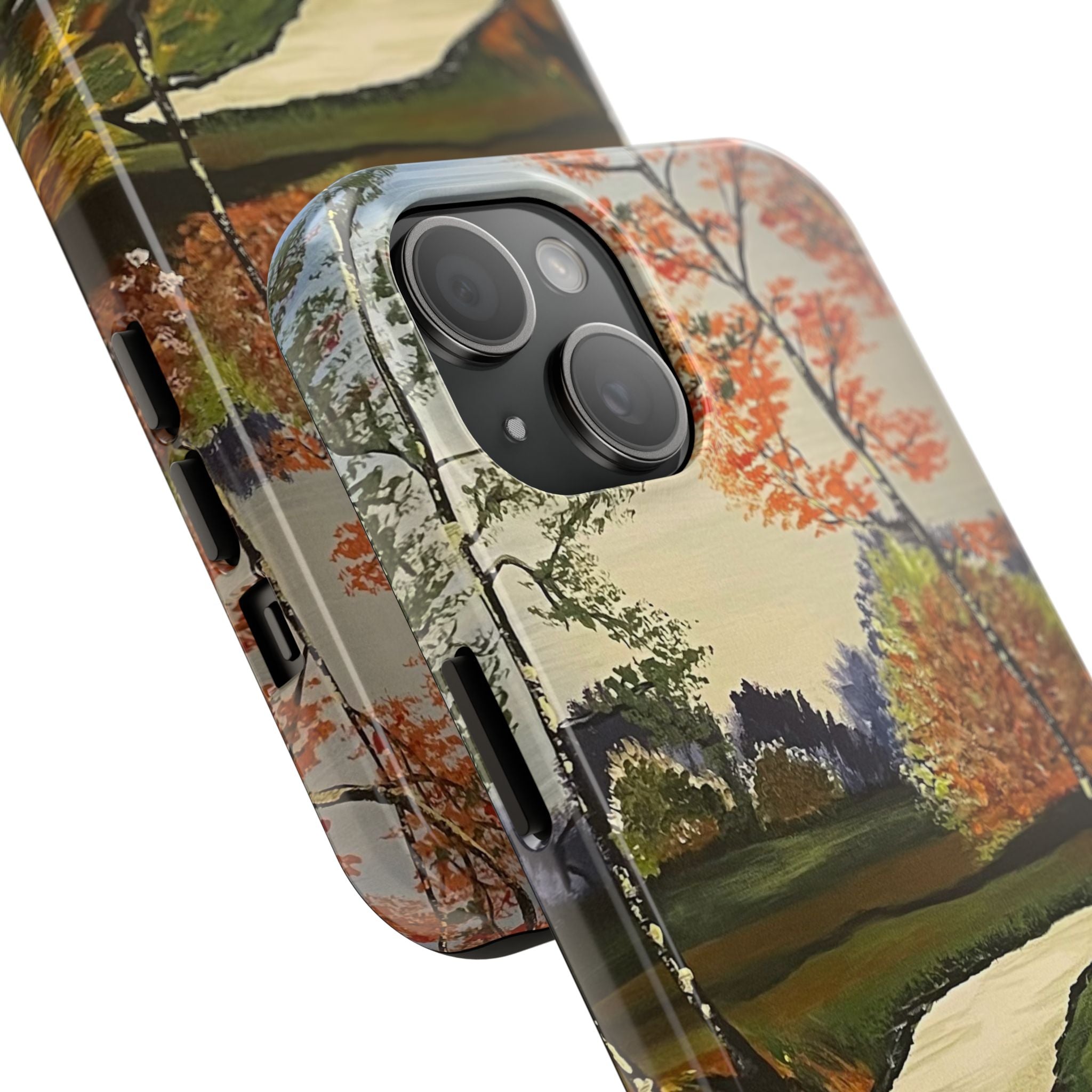 Whispering Birches Phone Case - Hand Painted Unique Designs