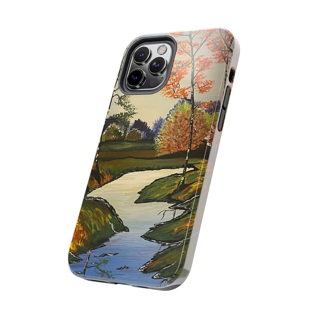 Whispering Birches Phone Case - Hand Painted Unique Designs