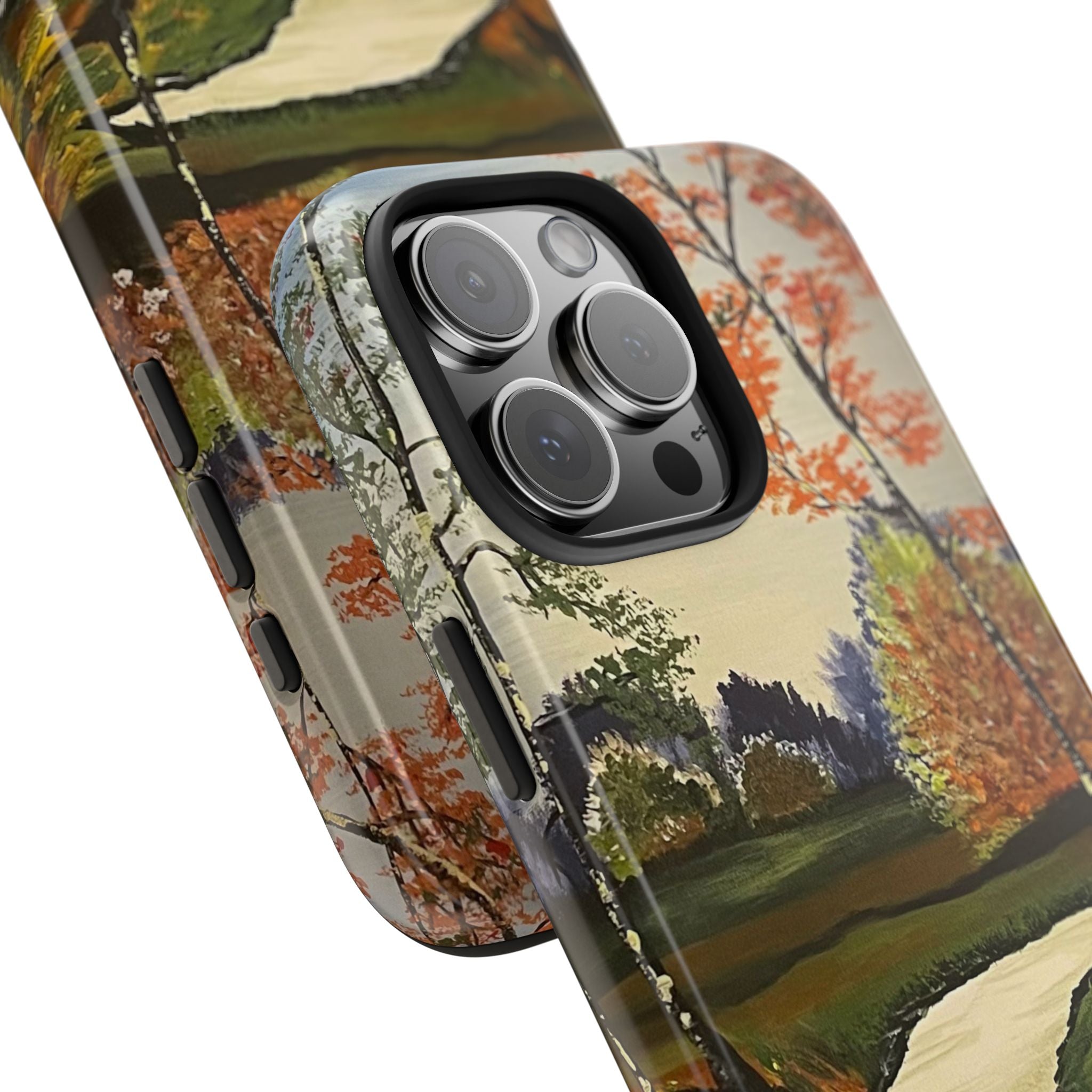 Whispering Birches Phone Case - Hand Painted Unique Designs