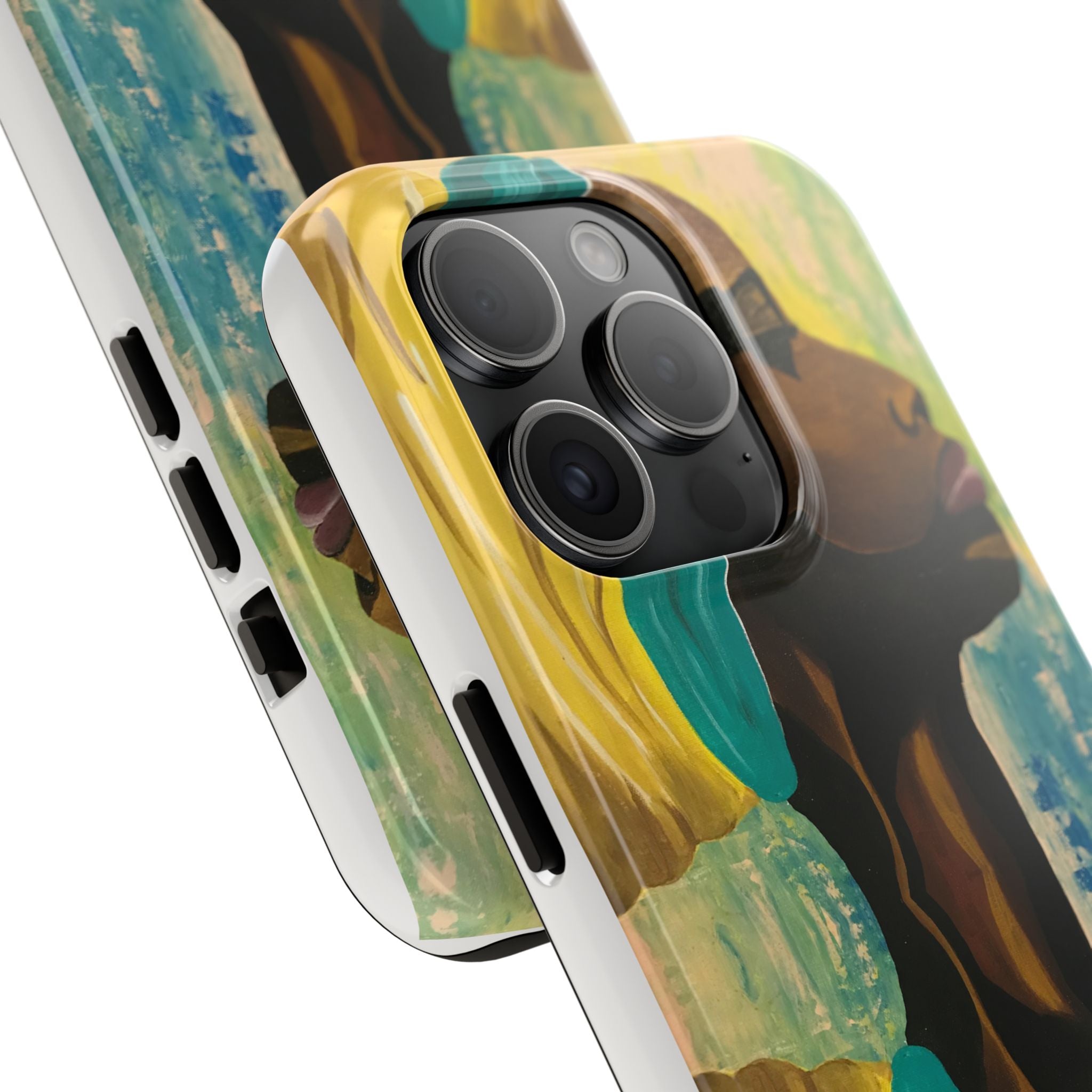 Hues of Heritage Phone Case Hand Painted