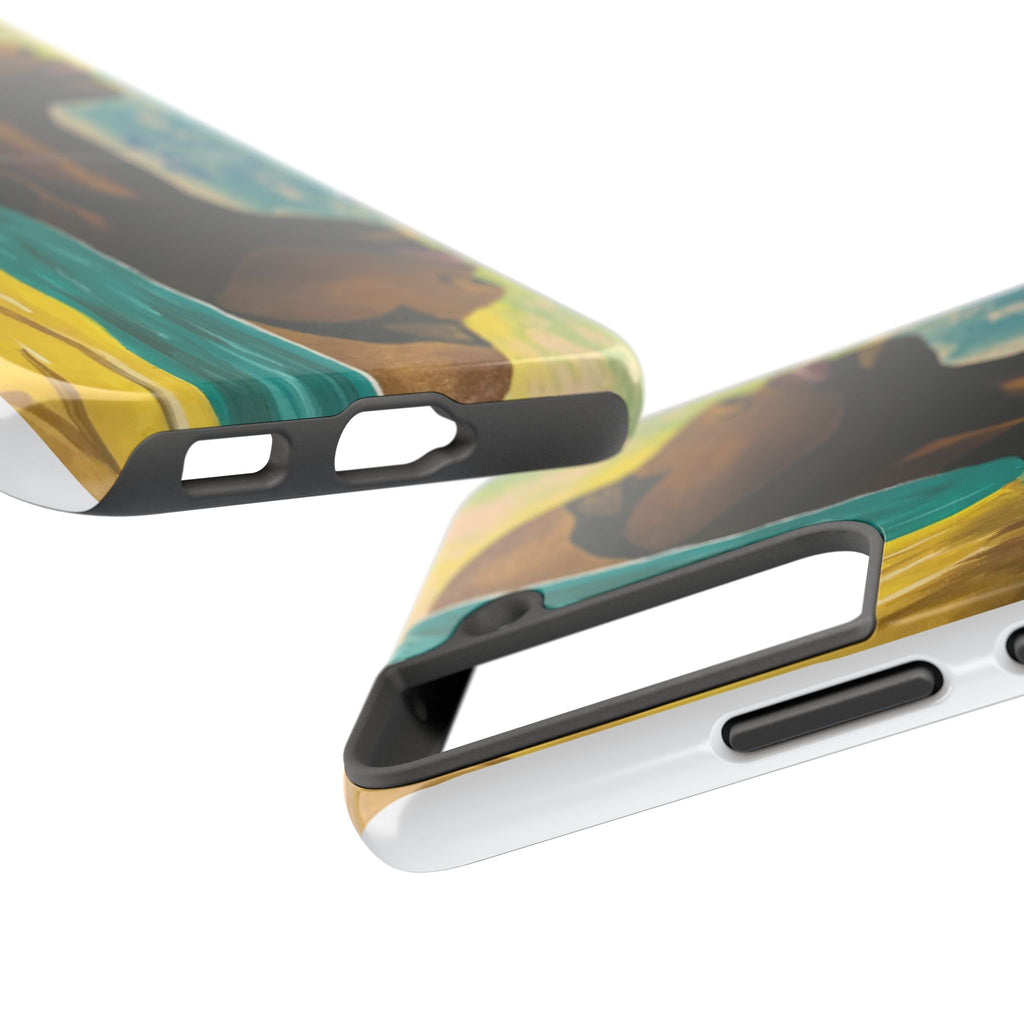 Hues of Heritage Phone Case Hand Painted