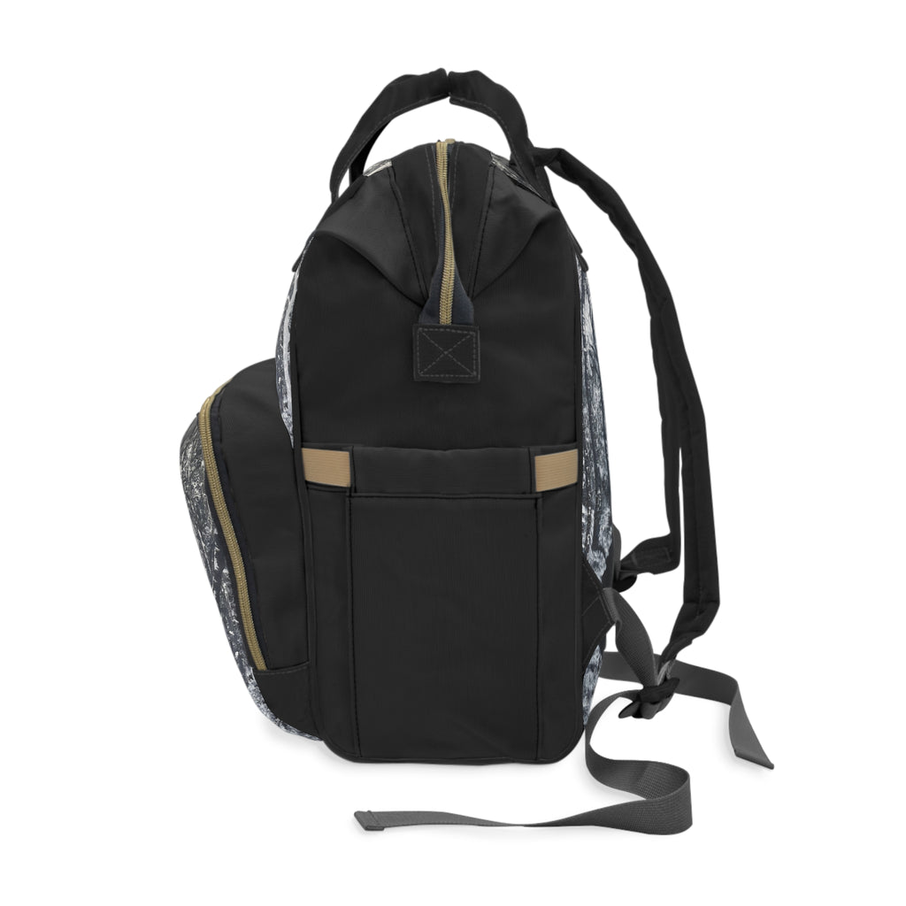 Silver Shadows Multifunctional Backpack