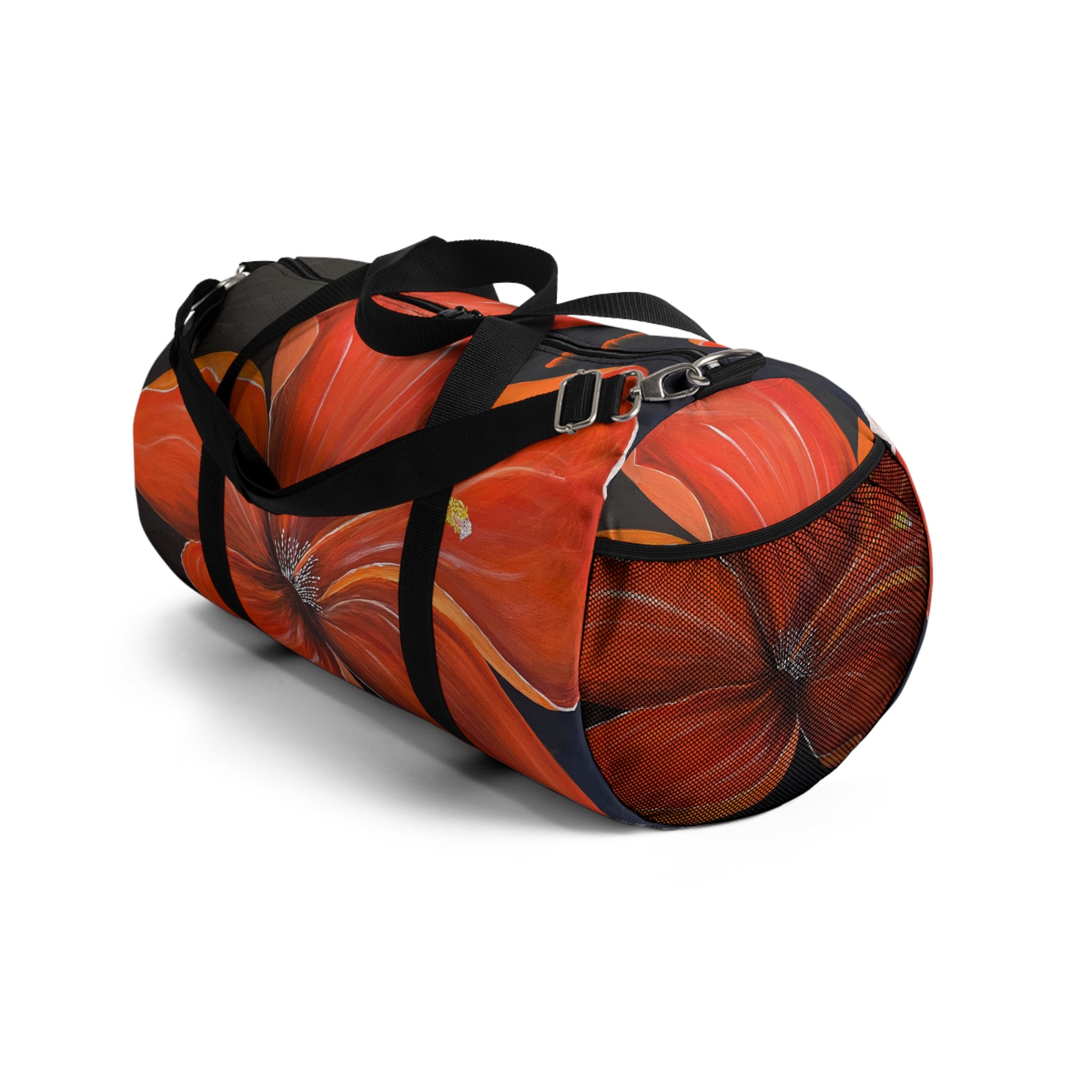 Scarlet Veil Duffel Bag