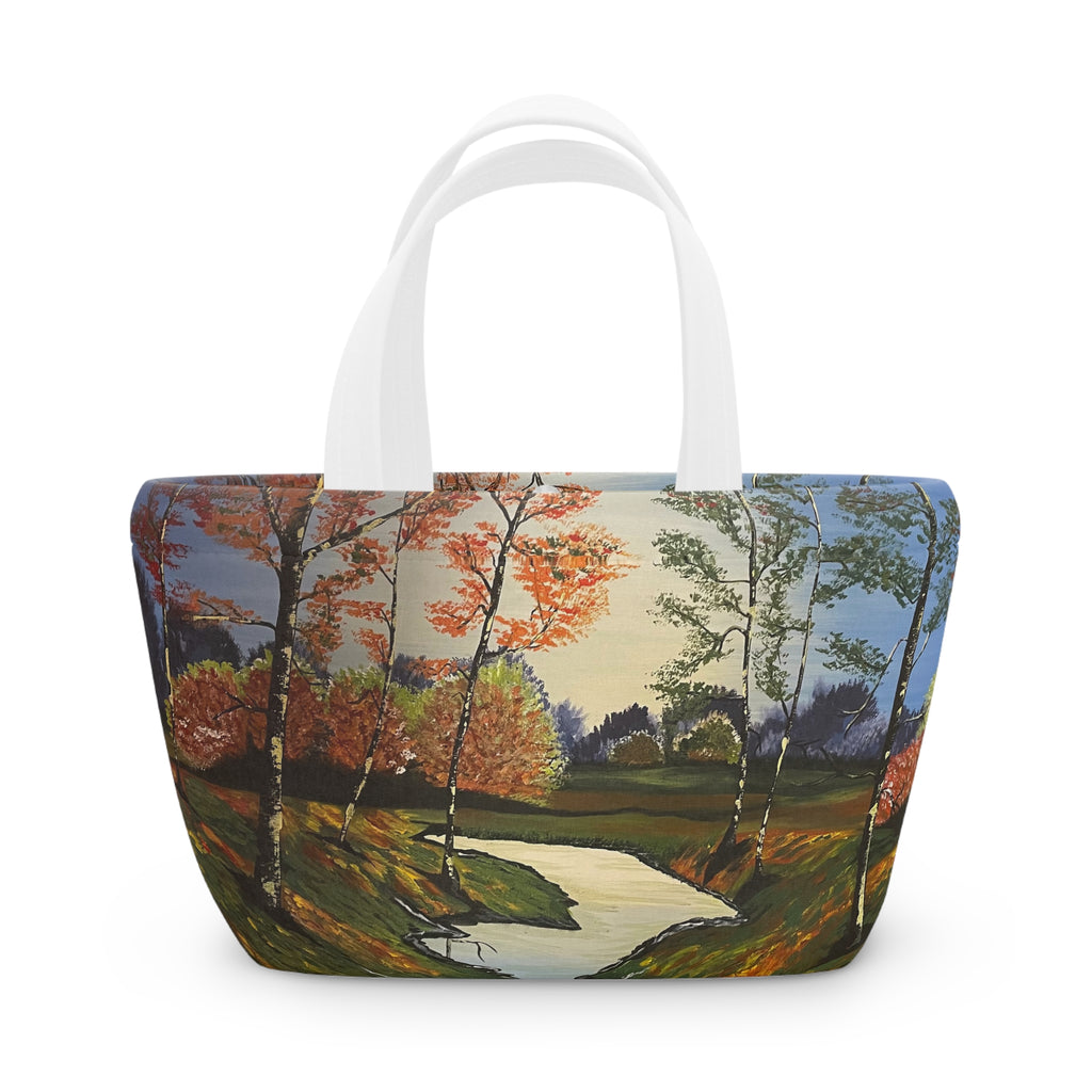 Whispering Birches Insulated Lunch Bag