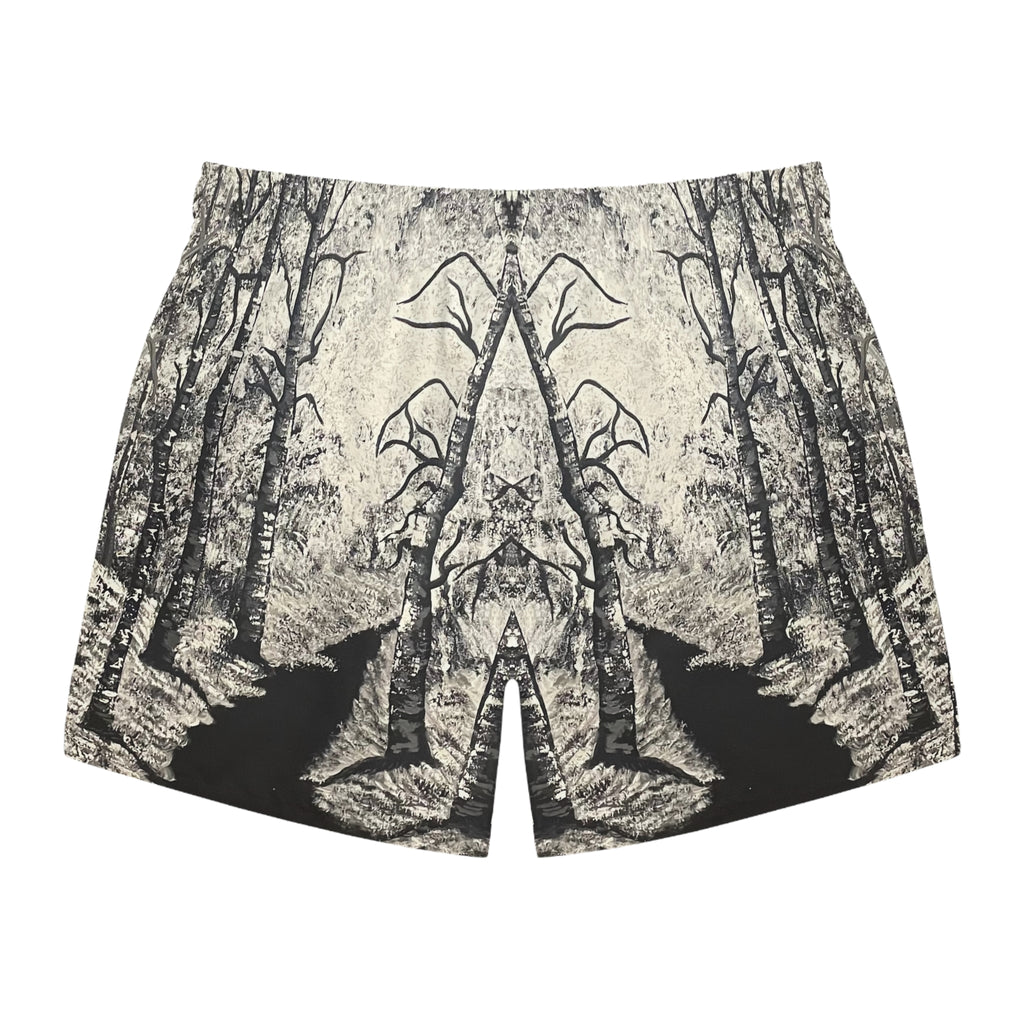Silver Shadows Swim Trunks