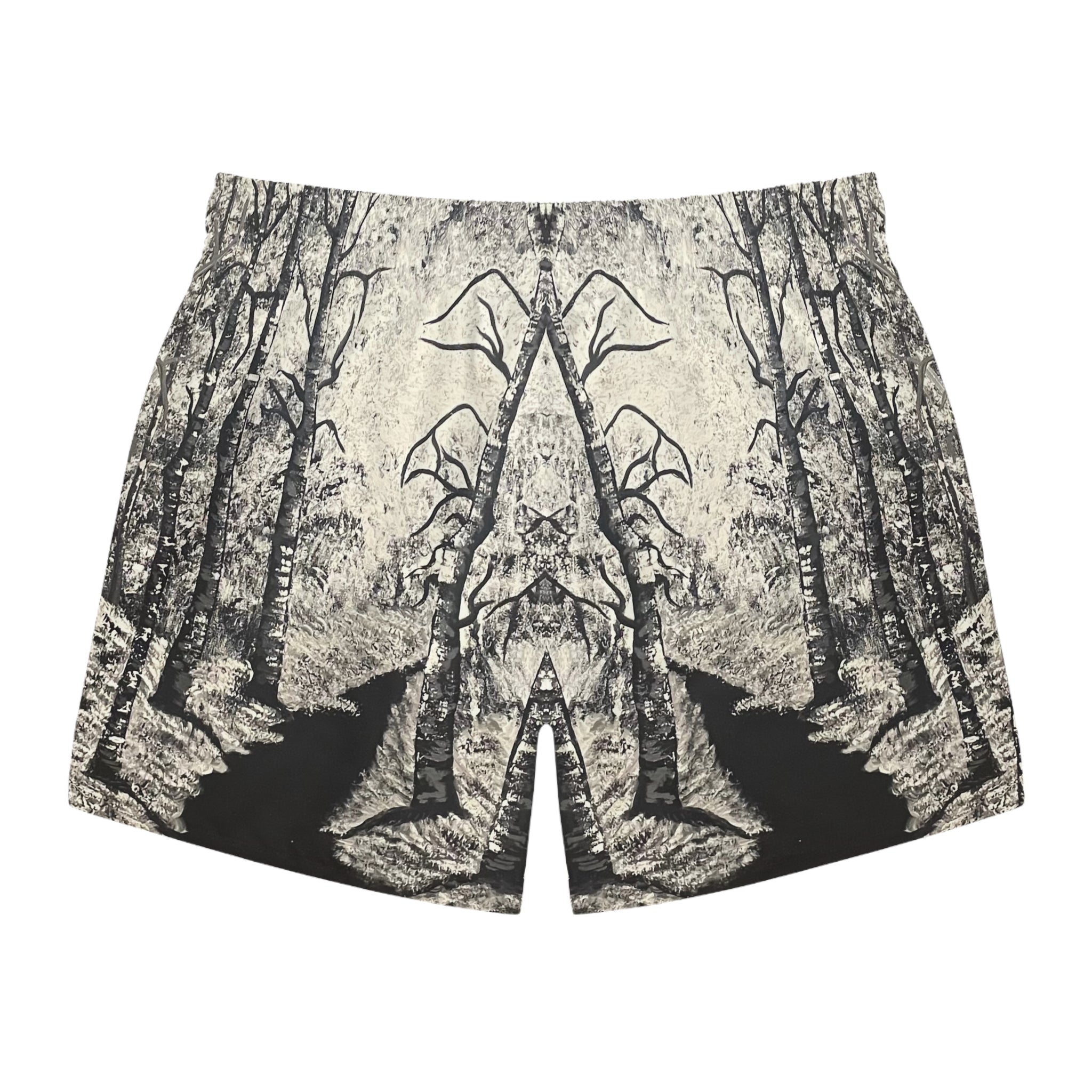 Silver Shadows Swim Trunks
