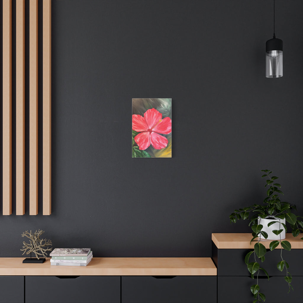 Hibiscus Hues Canvas Wall Art