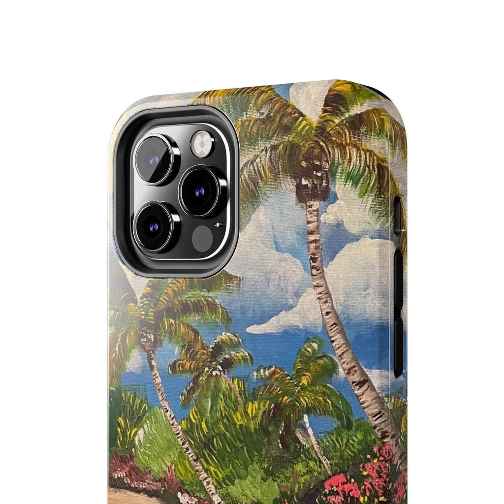 Blooming Paradise Phone Case Hand Painted Unique Designs