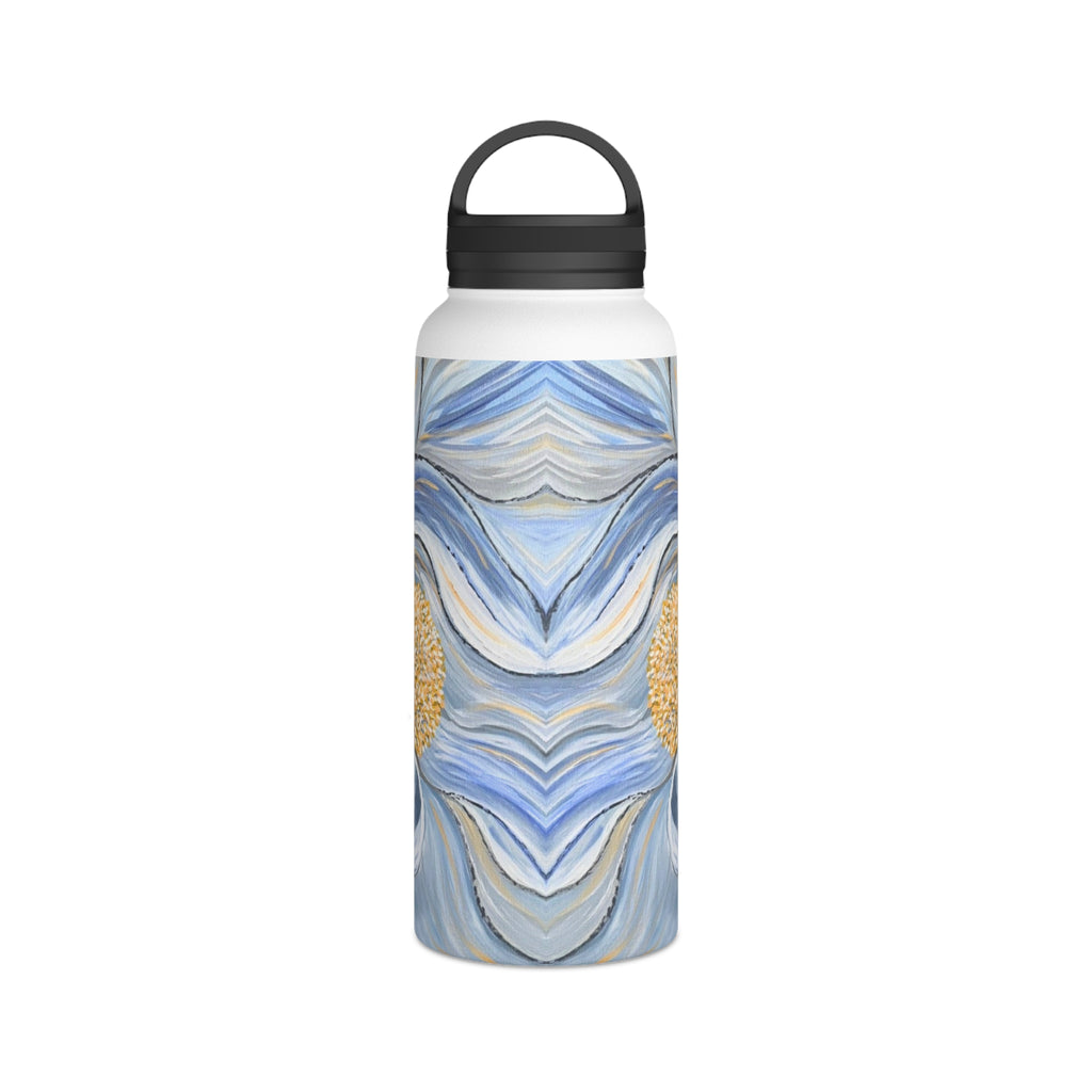 Velvet Current Stainless Steel Water Bottle with Handle Lid