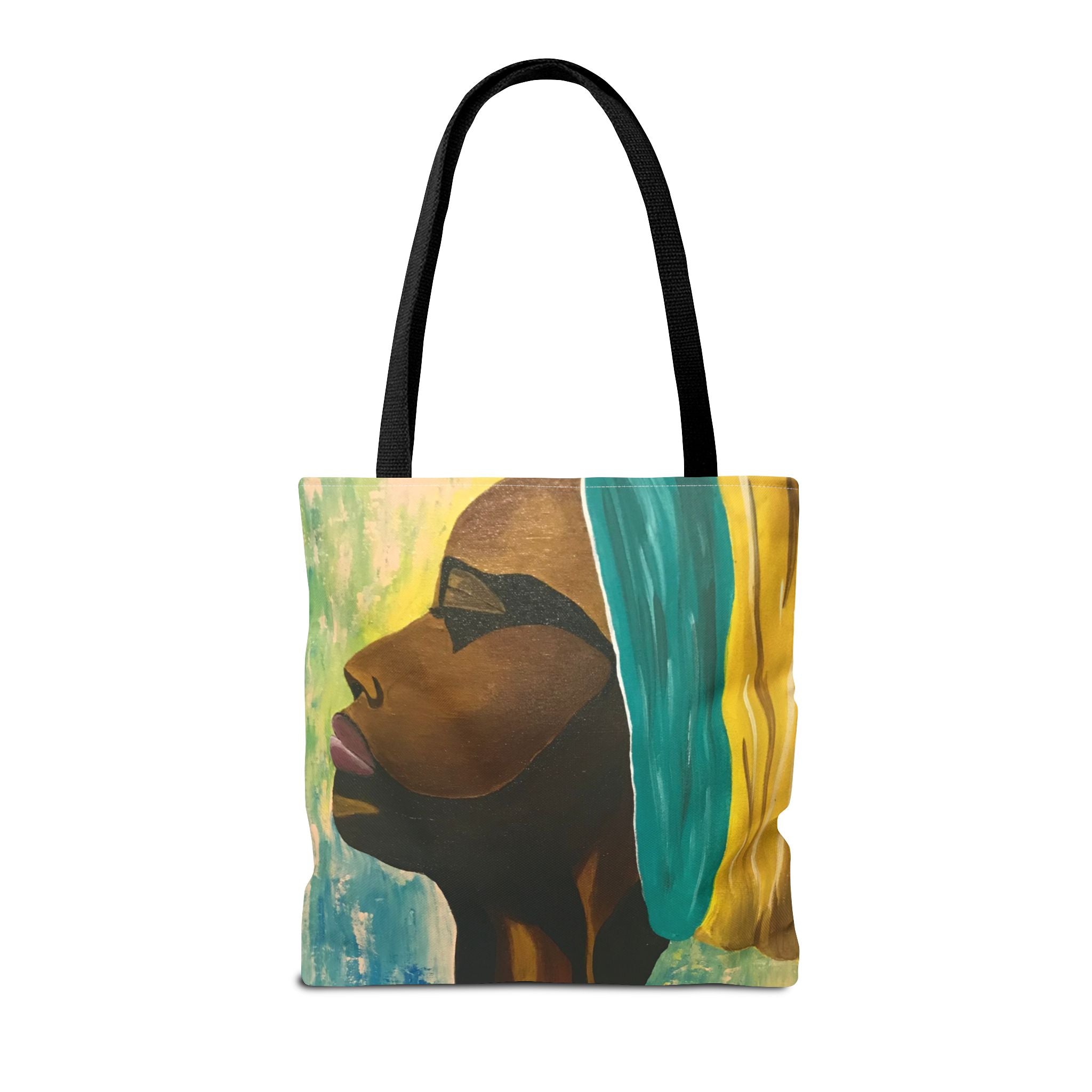 Hues of Heritage Hand Painted Tote Bag