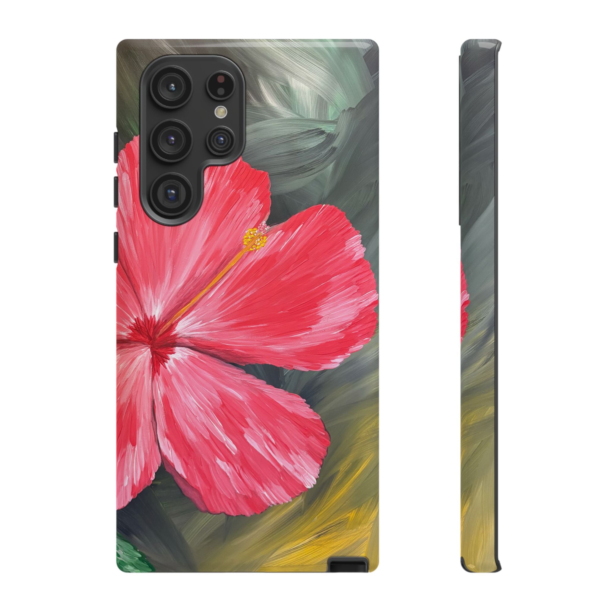 Hibiscus Hues Phone Tough Cases