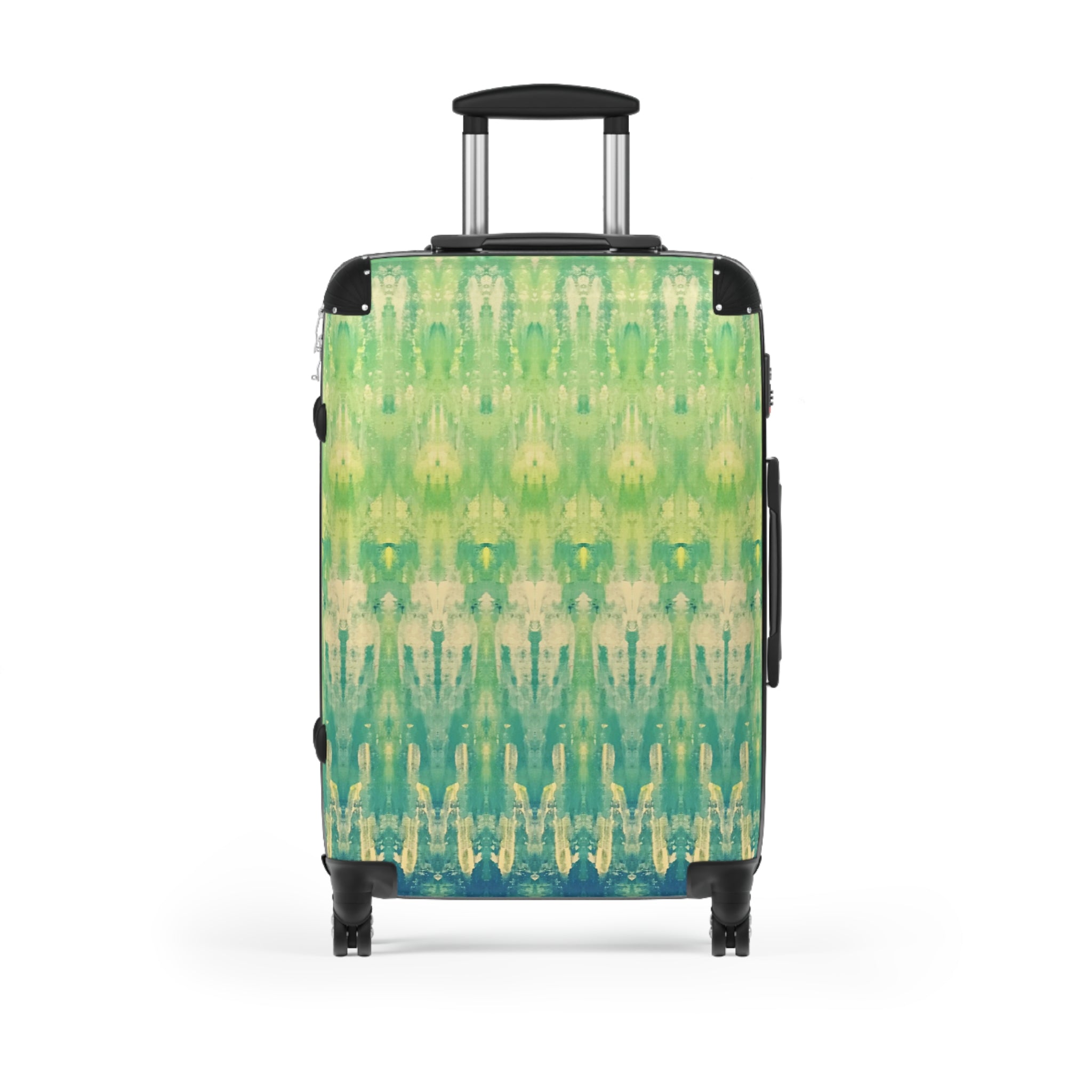 Hues of Heritage Handprinted Colorful Suitcase