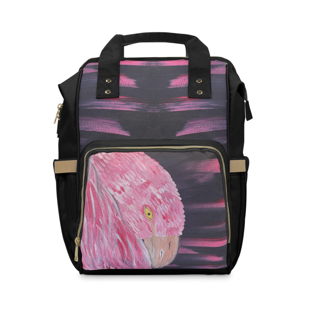 Feathered Grace Stylish Multifunctional Backpack