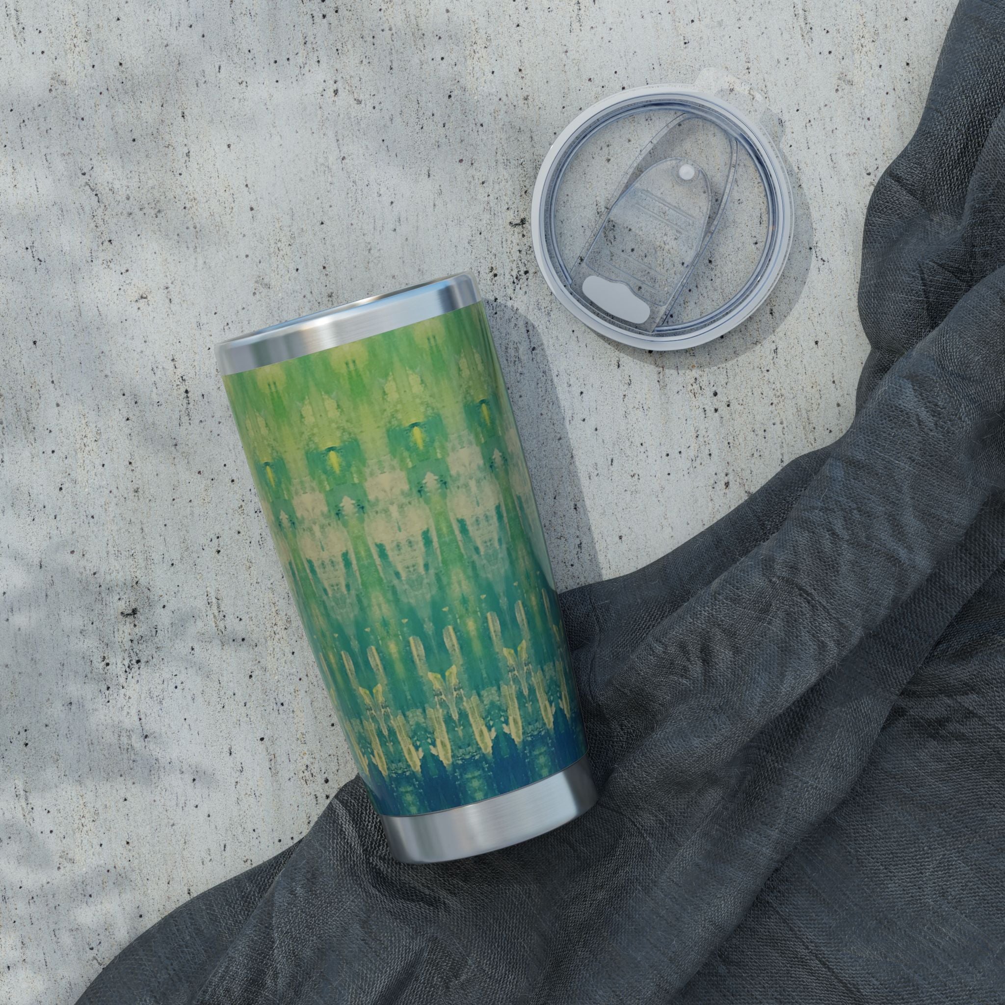 Hues of Heritage 20oz Insulated Drinkware, Summer Travel Mug, Gift for Nature Lovers, Eco-Friendly Hydration