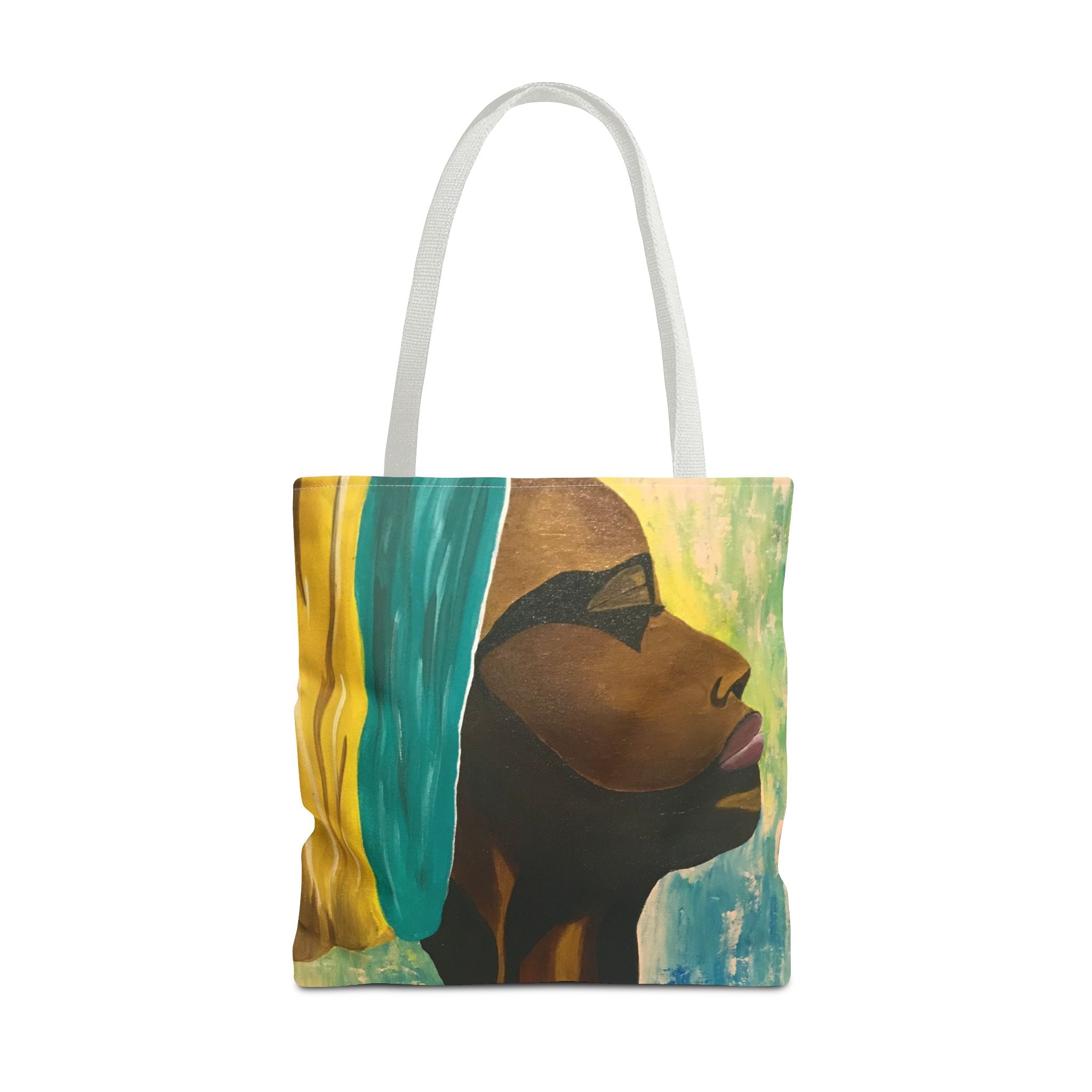 Hues of Heritage Hand Painted Tote Bag