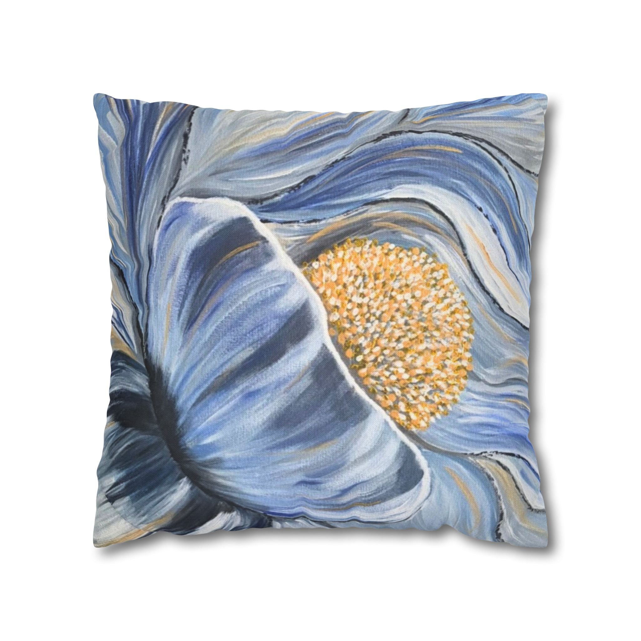 Velvet Current Square Decorative Pillow Sham