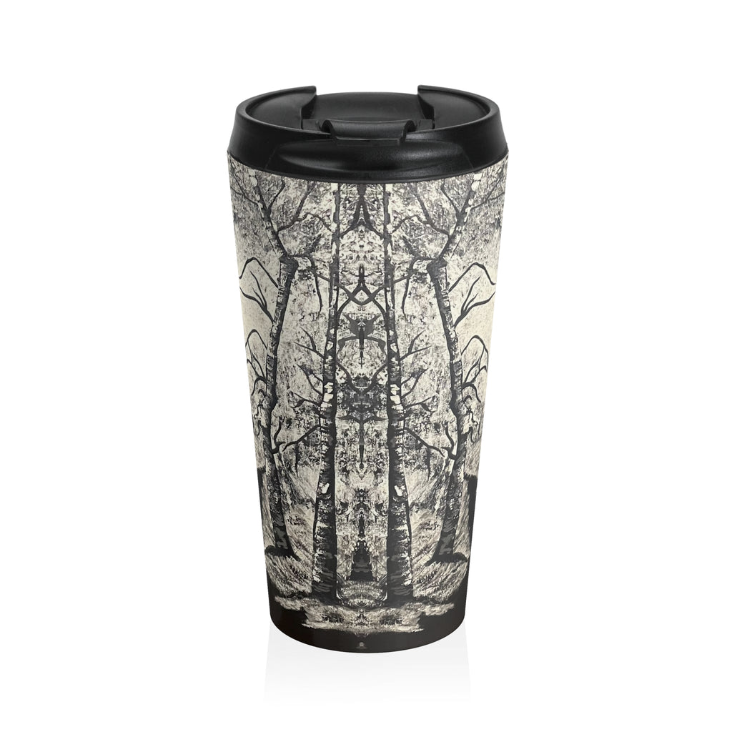 Silver Shadows Stainless Steel Travel Mug