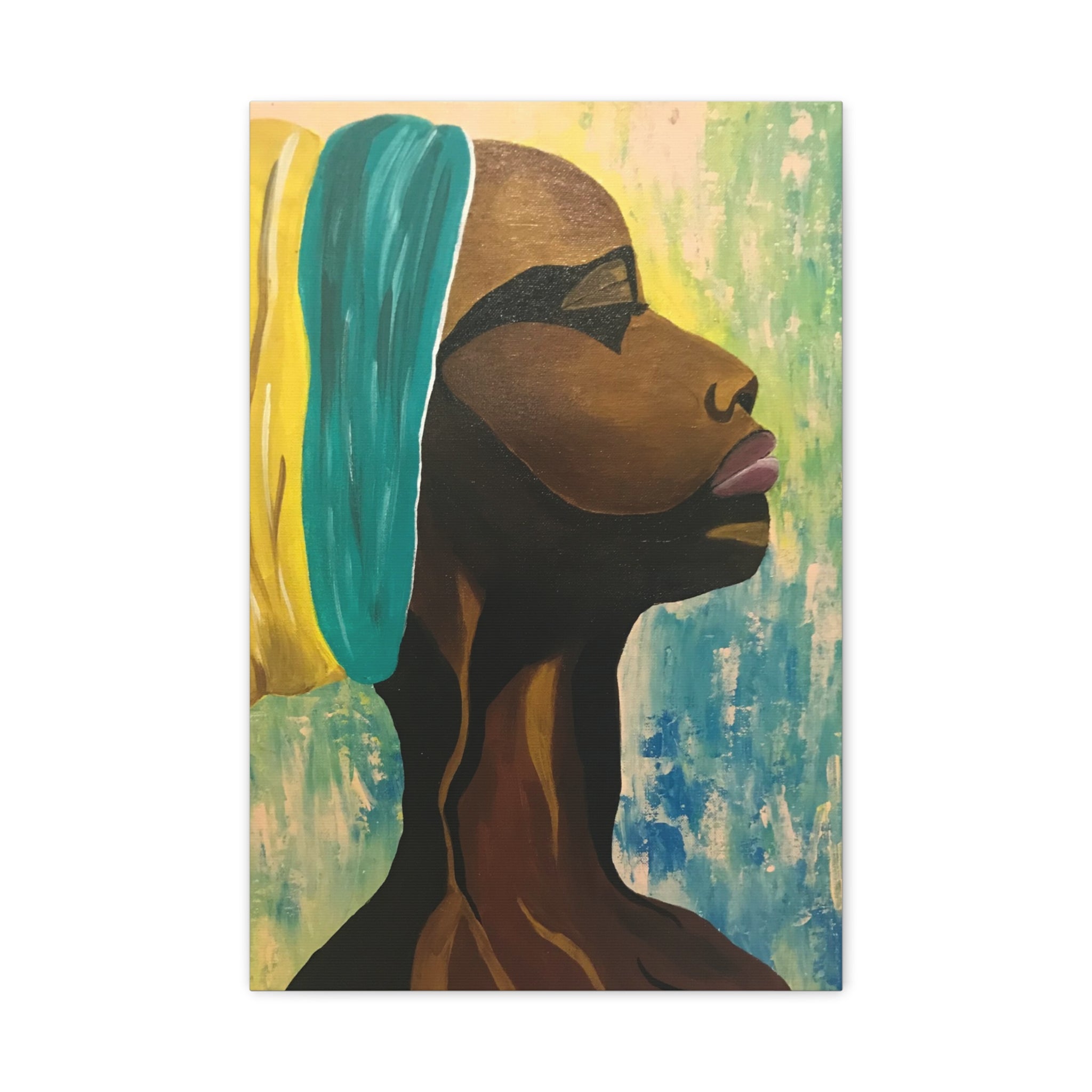 Hues of Heritage Abstract Art Canvas - Contemporary Wall Decor