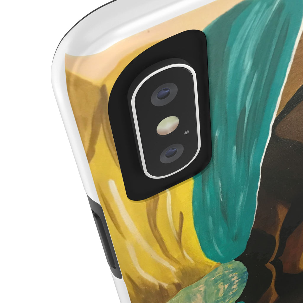 Hues of Heritage Phone Case Hand Painted